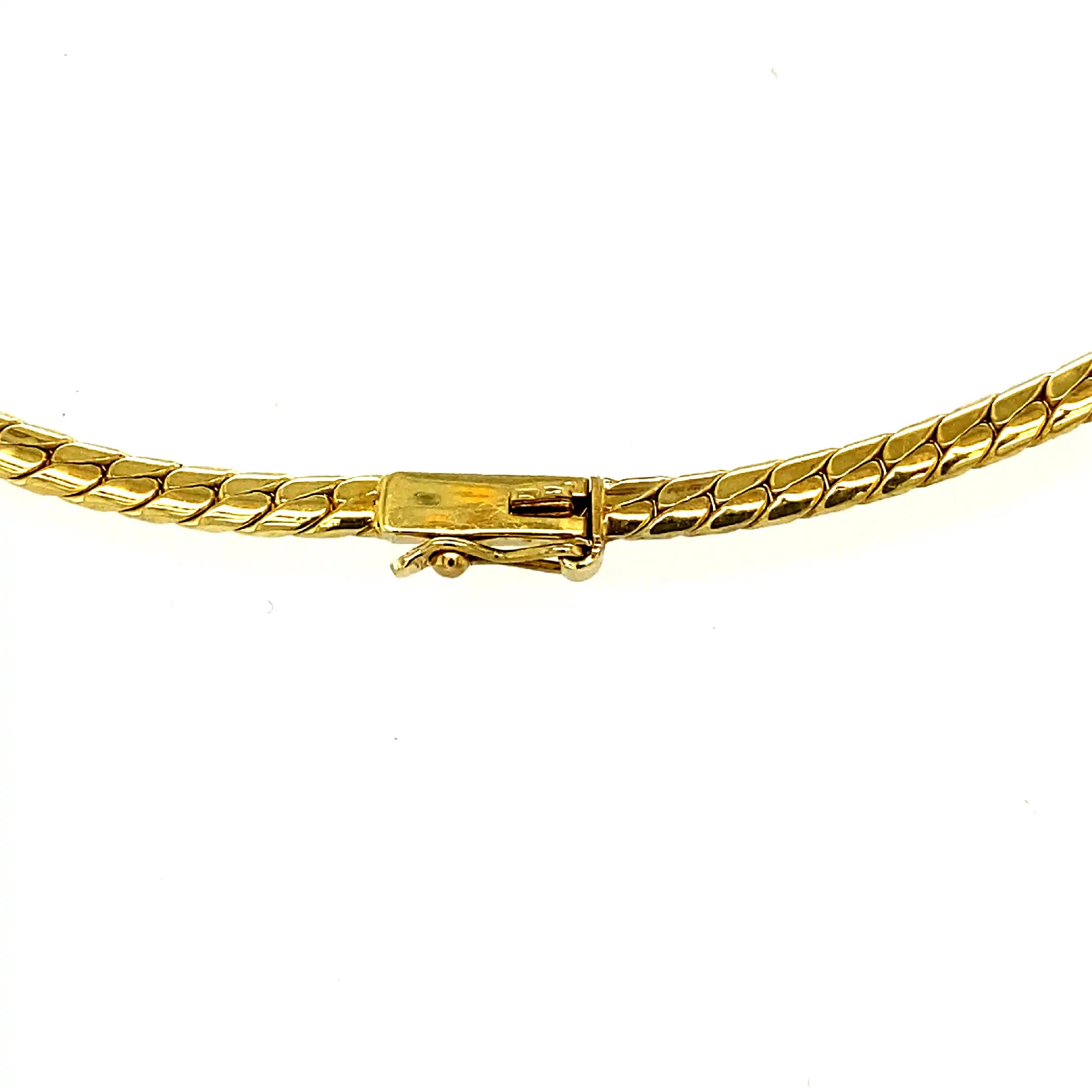 Collier Bicolor mit Brillanten Collier Bicolor mit Brillanten