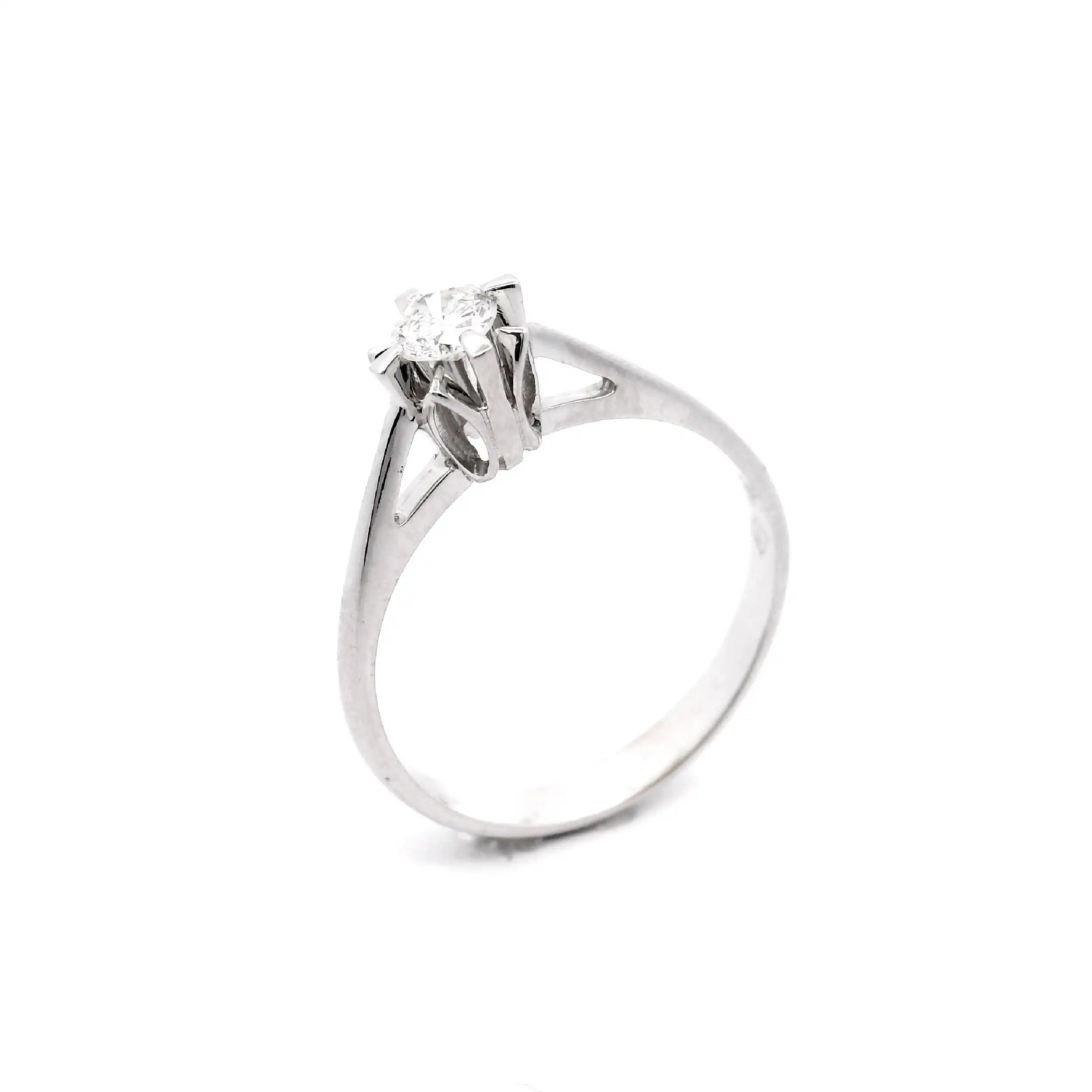 Ring Weißgold mit Brillant