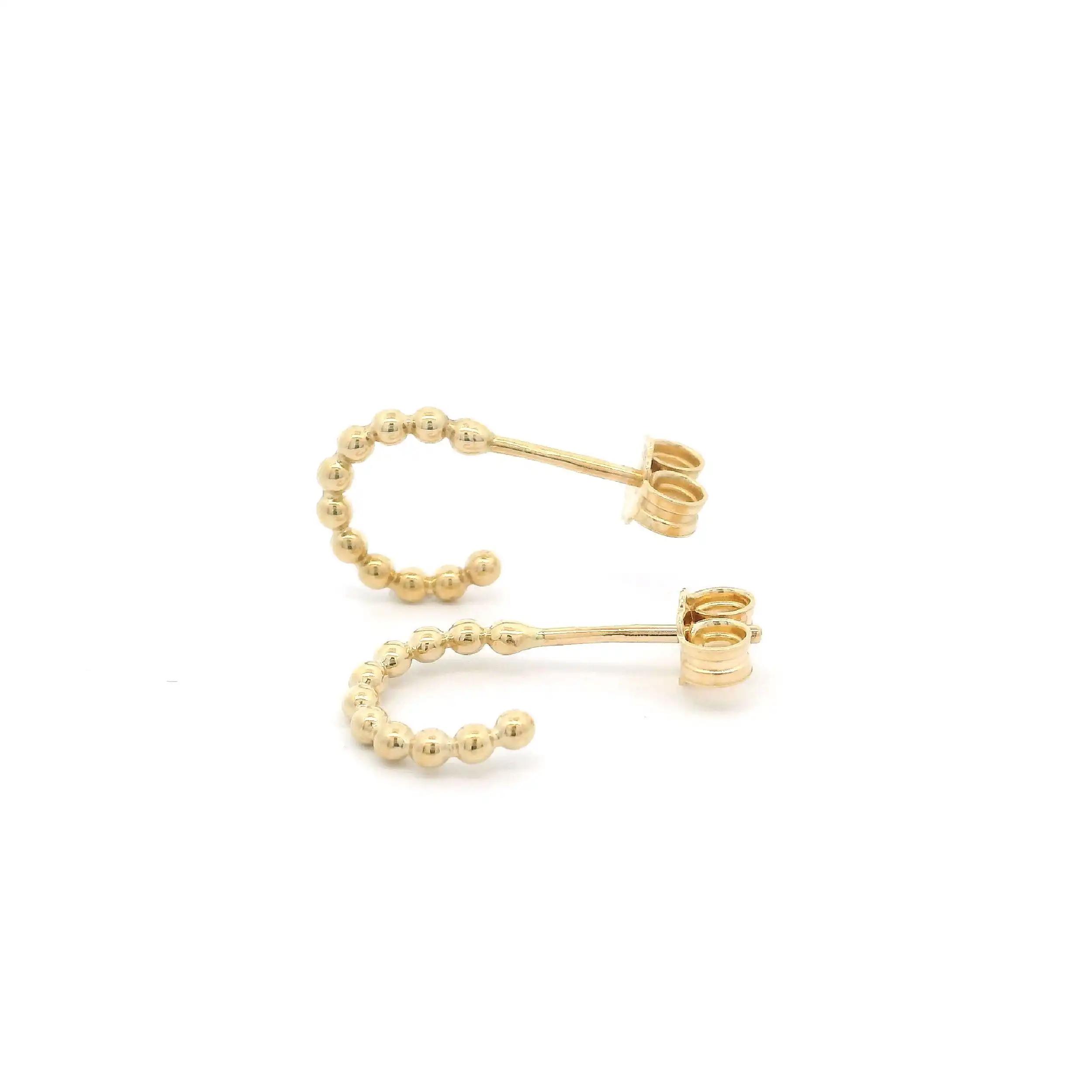 Creole Gelbgold Stecker "Kügelchen" Creole Gelbgold Stecker "Kügelchen"