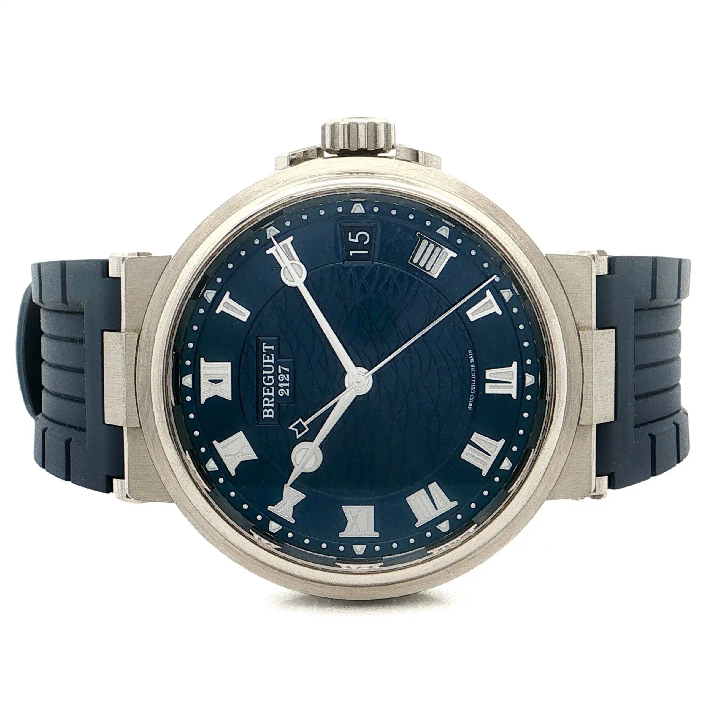 Herrenuhr Breguet Marine Fullset mit extra Lederarmband 40mm Herrenuhr Breguet Marine Fullset mit extra Lederarmband 40mm