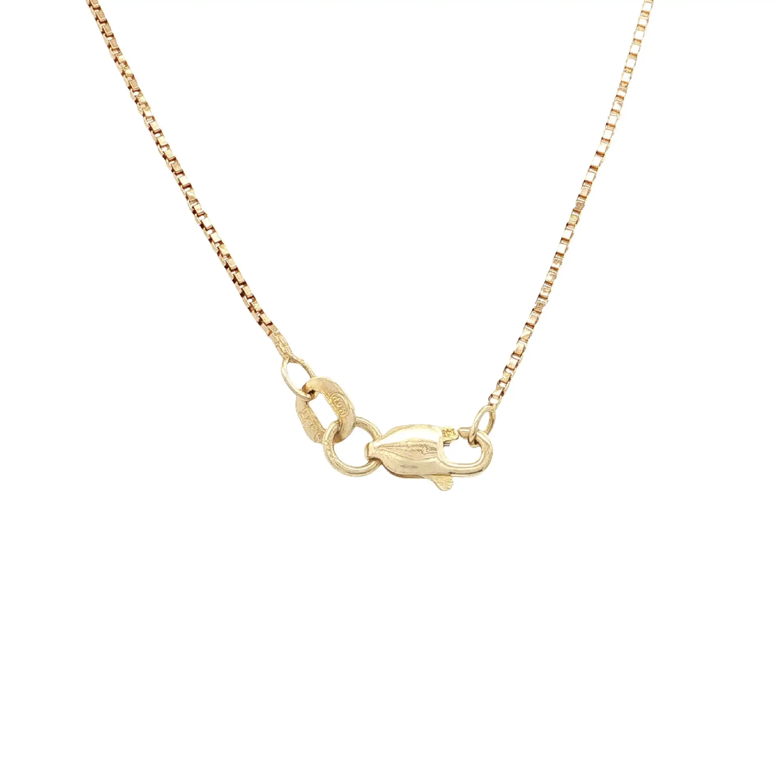 Kette mit Anhänger Gelbgold Davidstern
