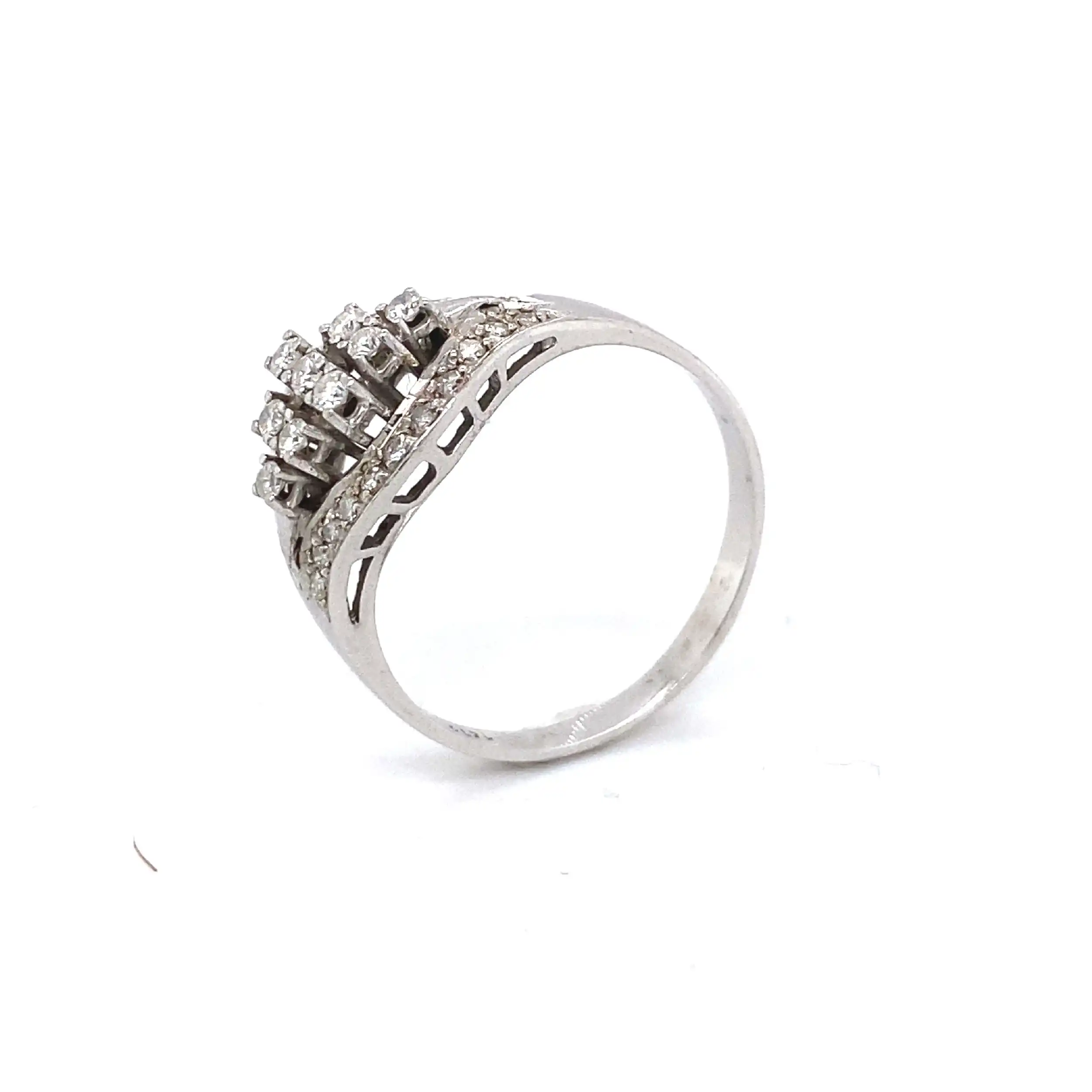 Ring Weißgold mit Brillanten