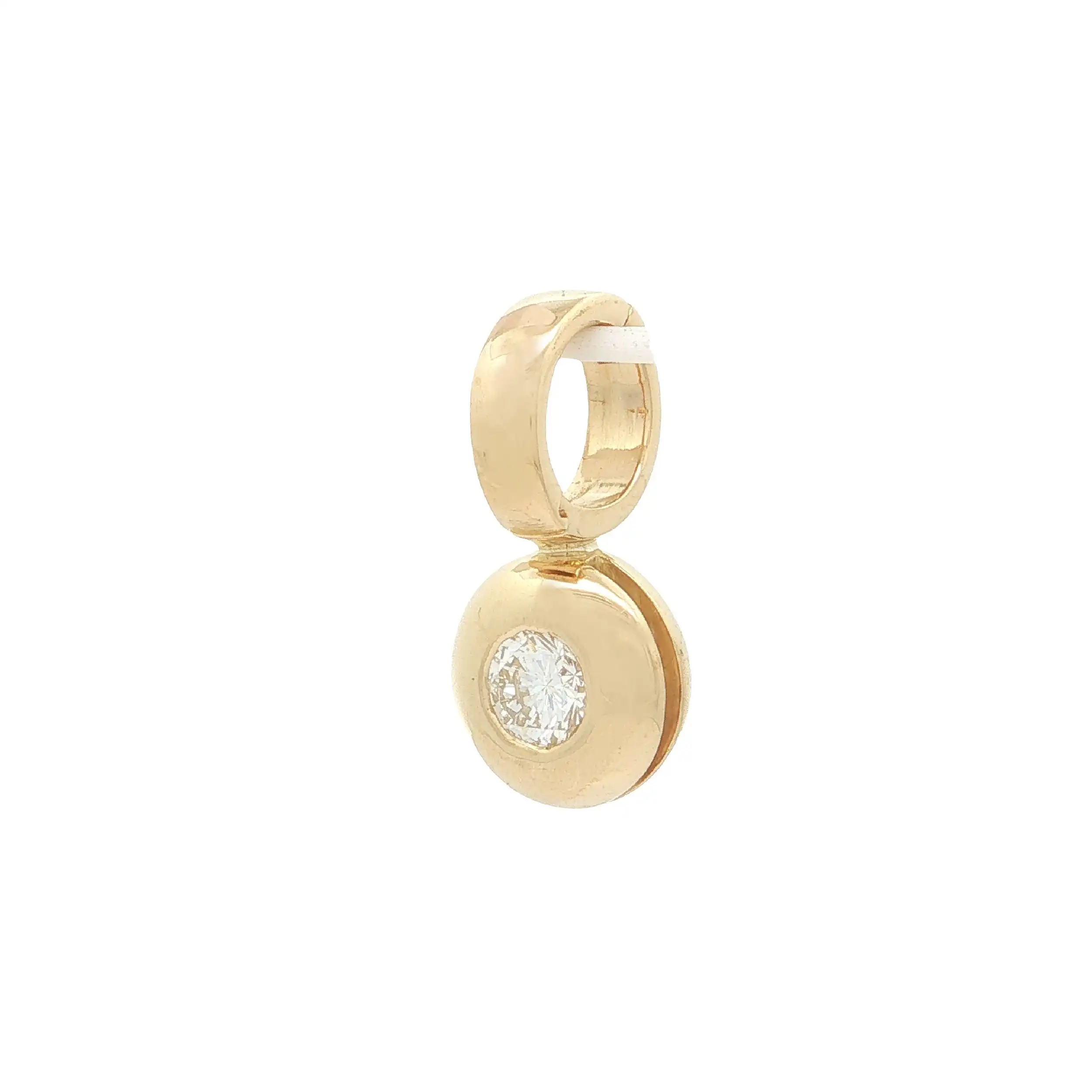 Anhänger Gelbgold mit Brillant