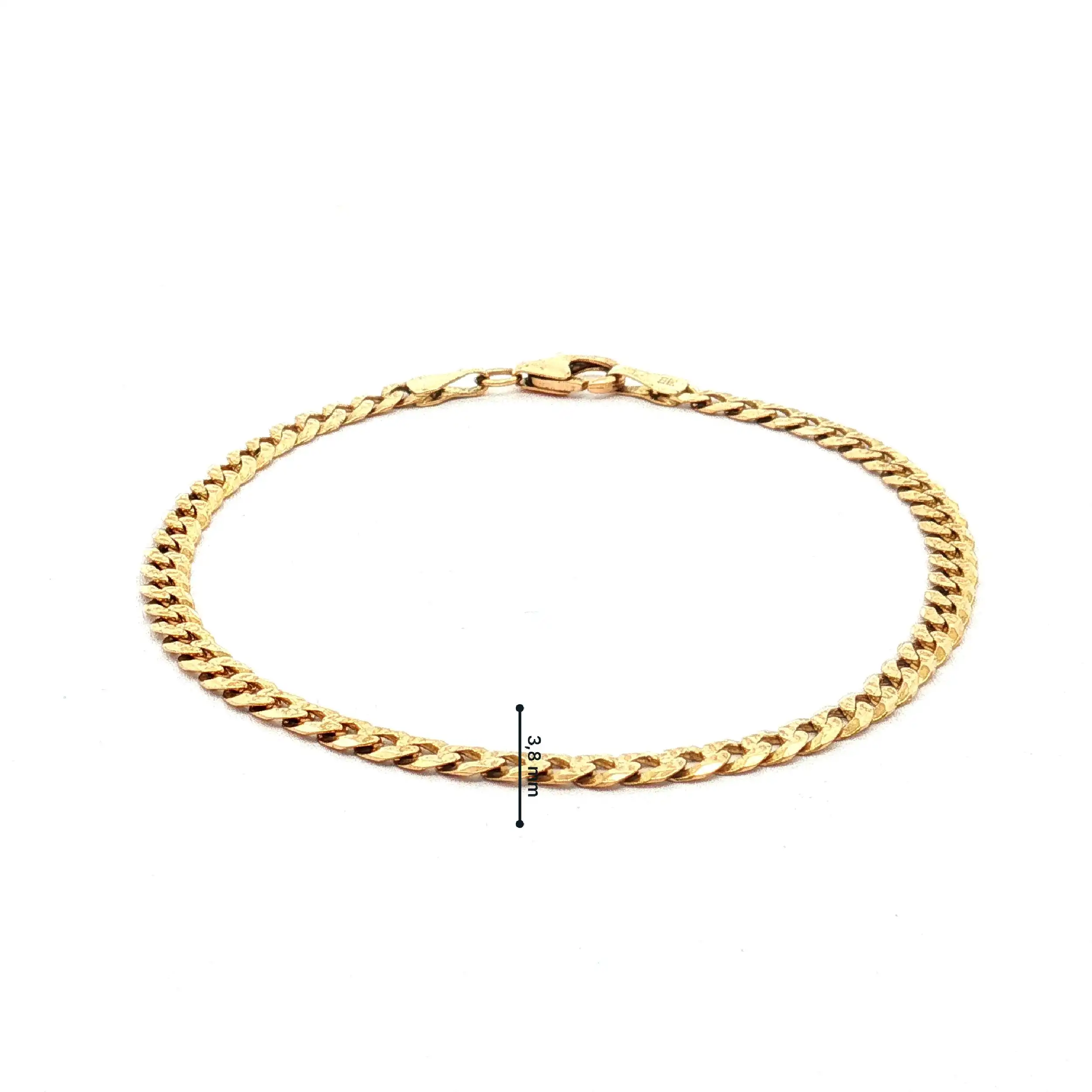 Panzerarmband Gelbgold