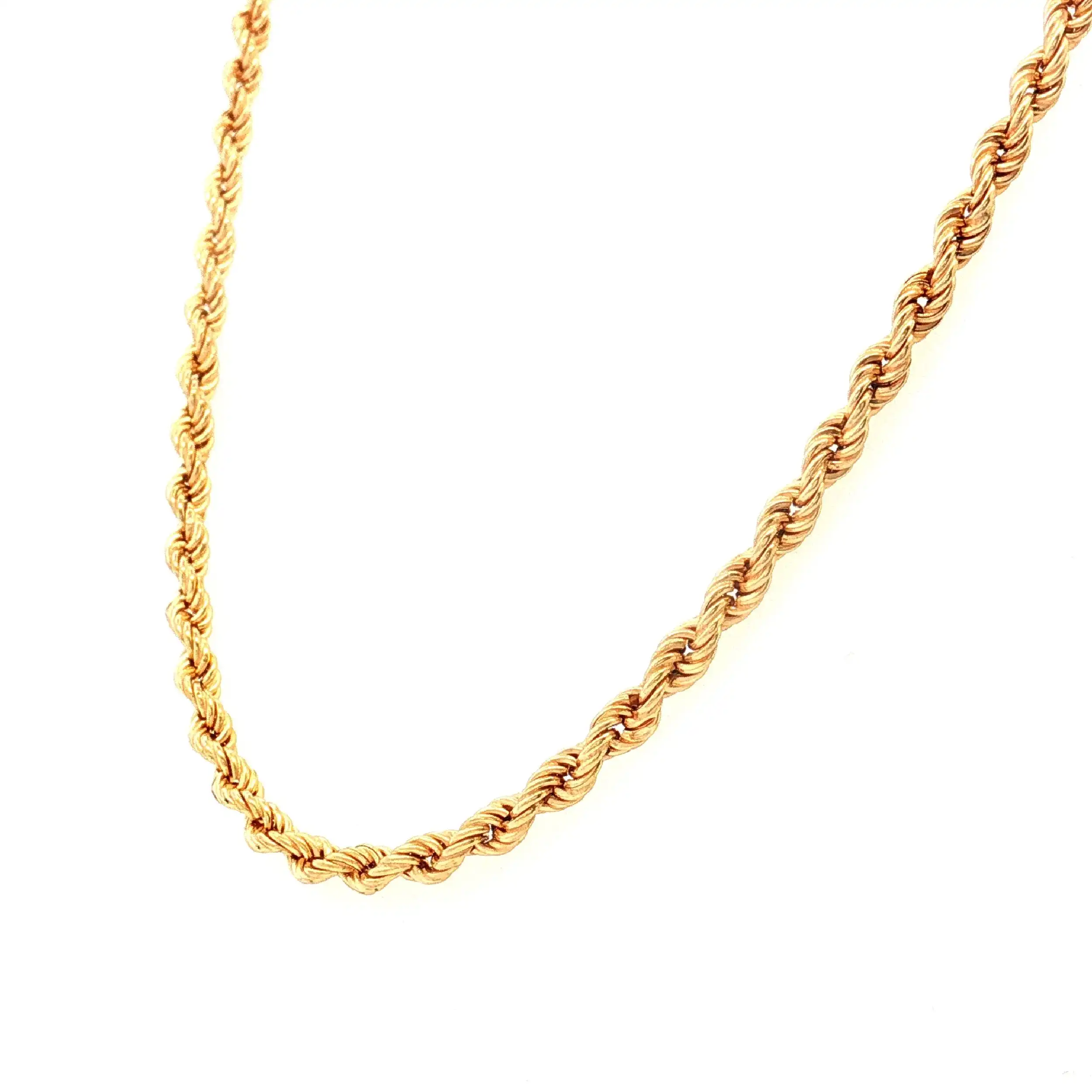 Kette Gelbgold gedreht