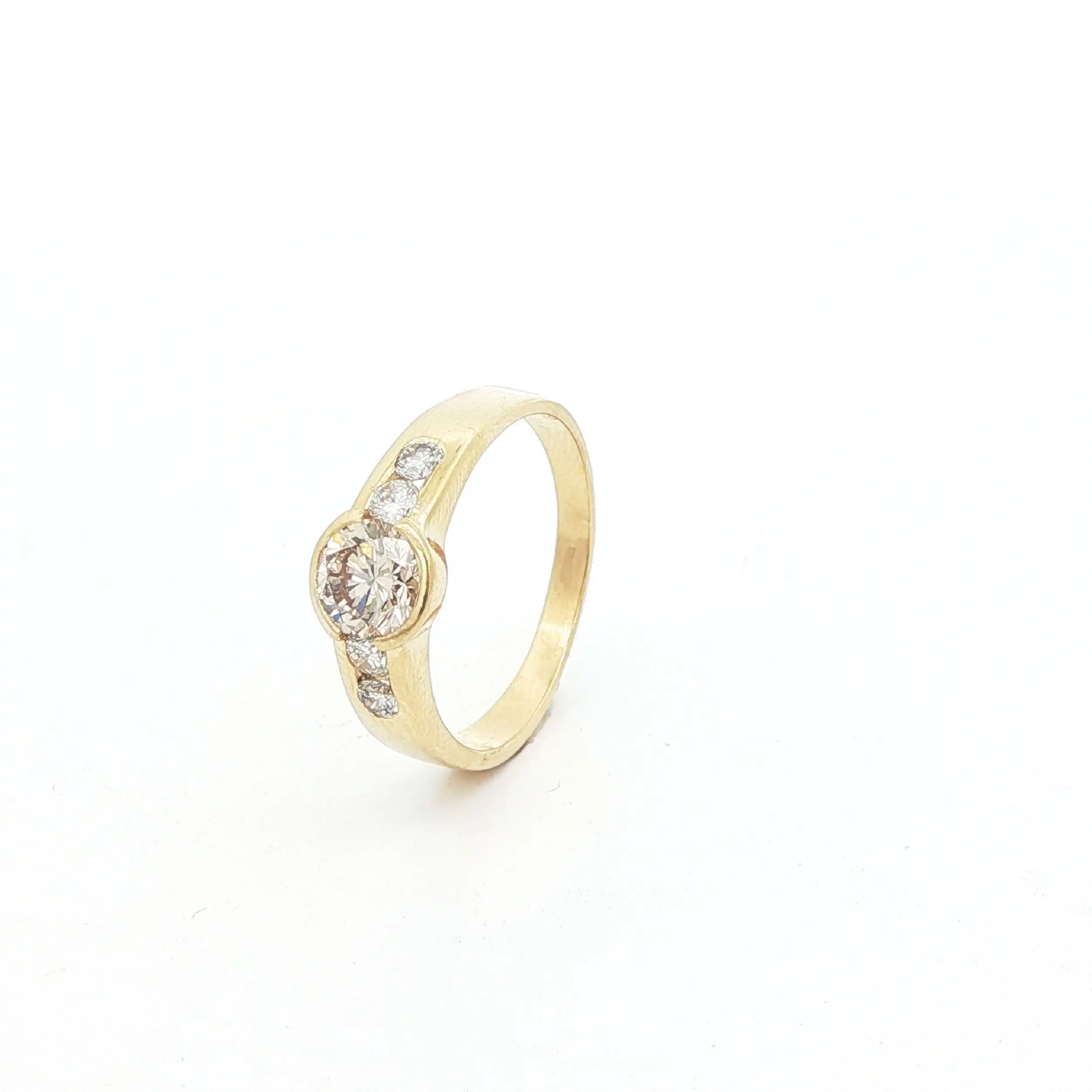 Ring Gelbgold mit Brillanten