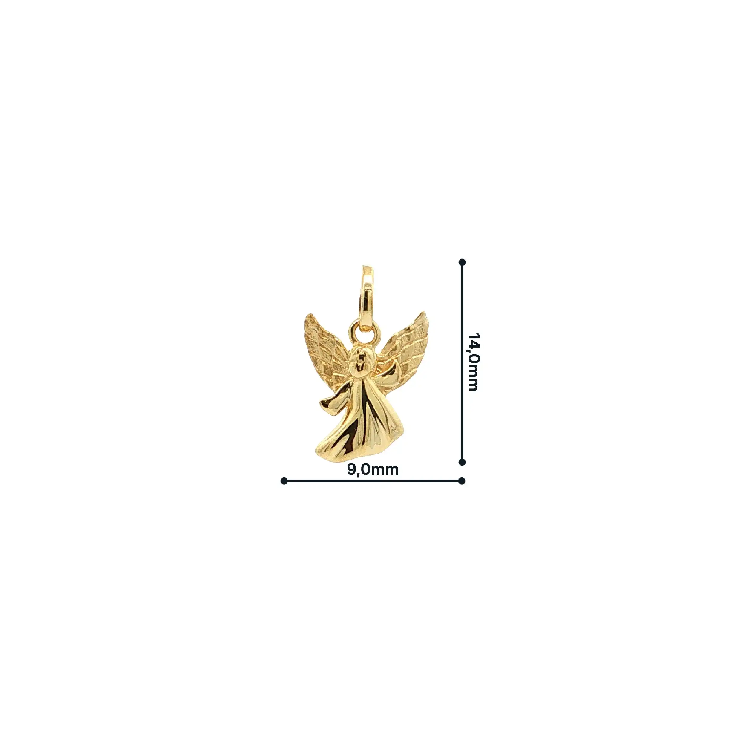 Anhänger Gelbgold Engelchen Anhänger Gelbgold Engelchen