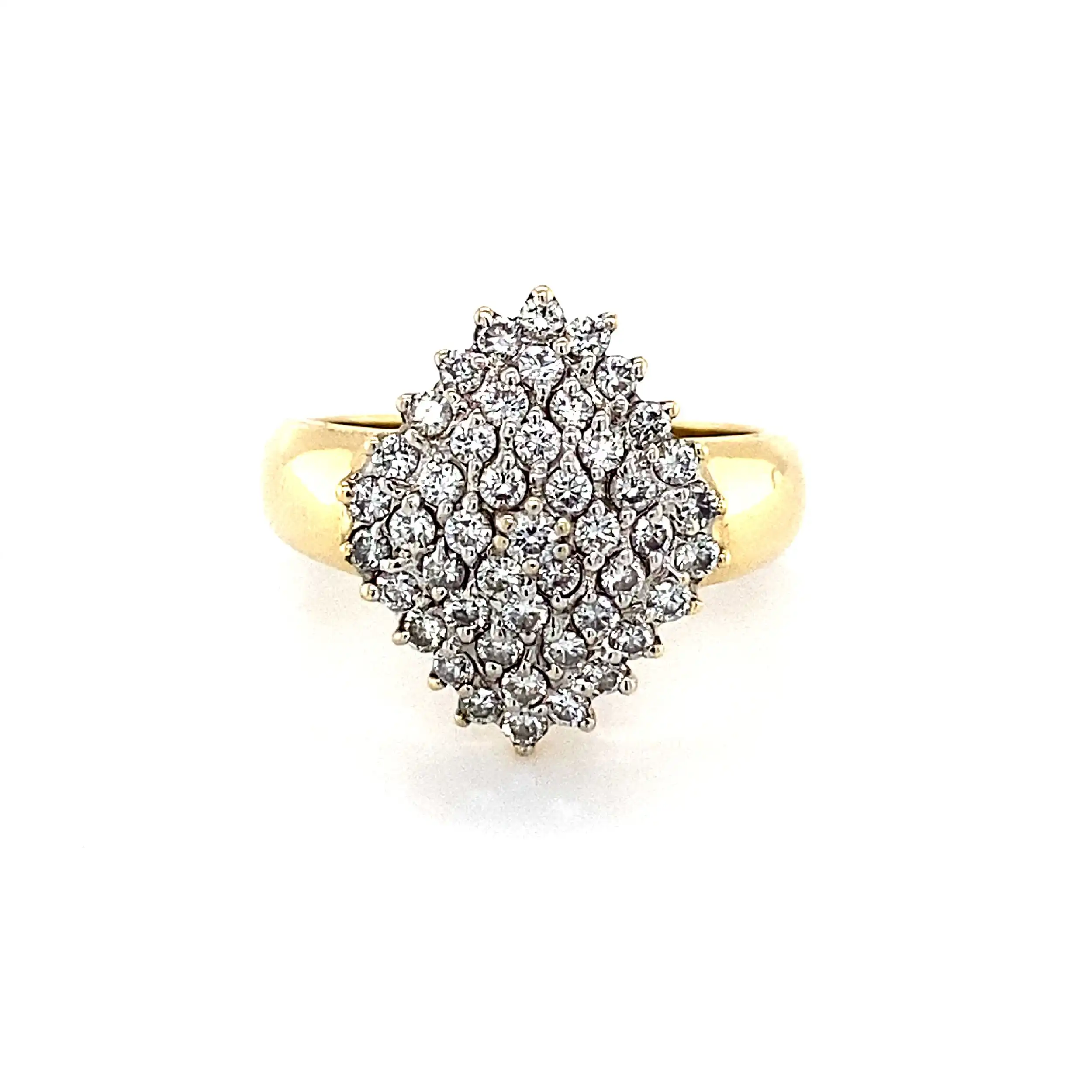 Ring Gelbgold mit Brillanten Ring Gelbgold mit Brillanten