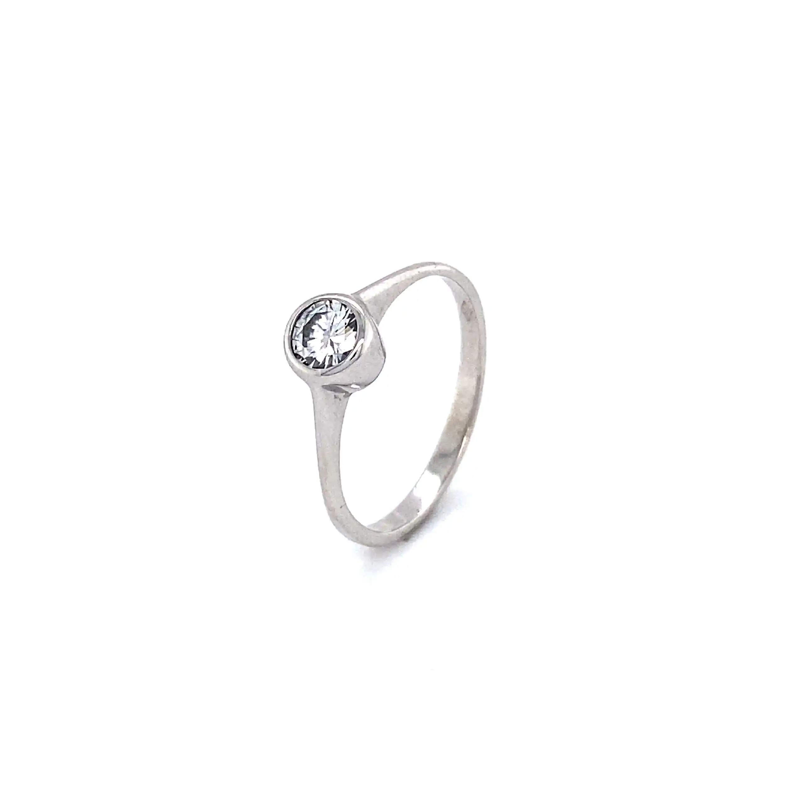 Ring Weißgold mit Brillant