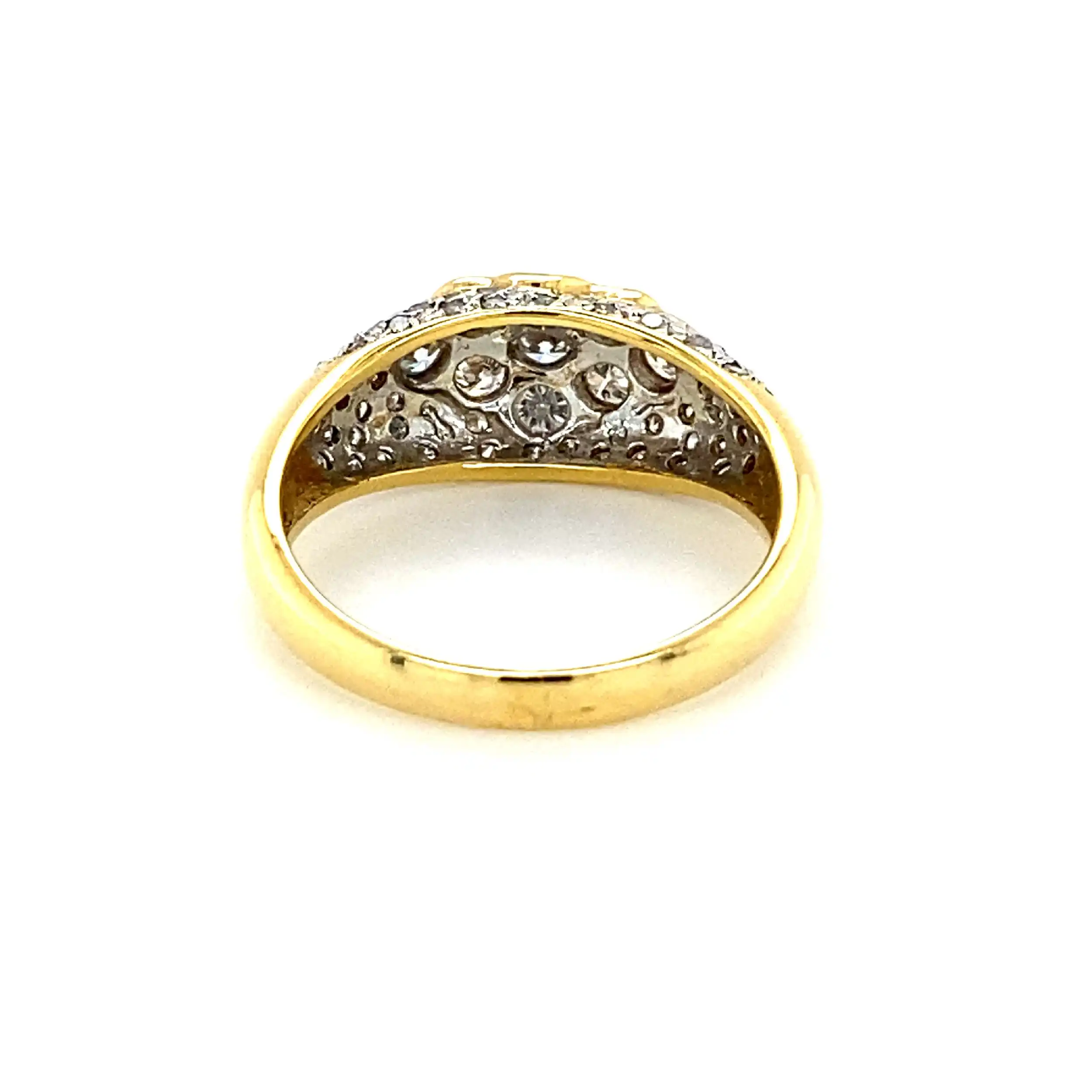 Ring Gelbgold mit Brillanten Ring Gelbgold mit Brillanten
