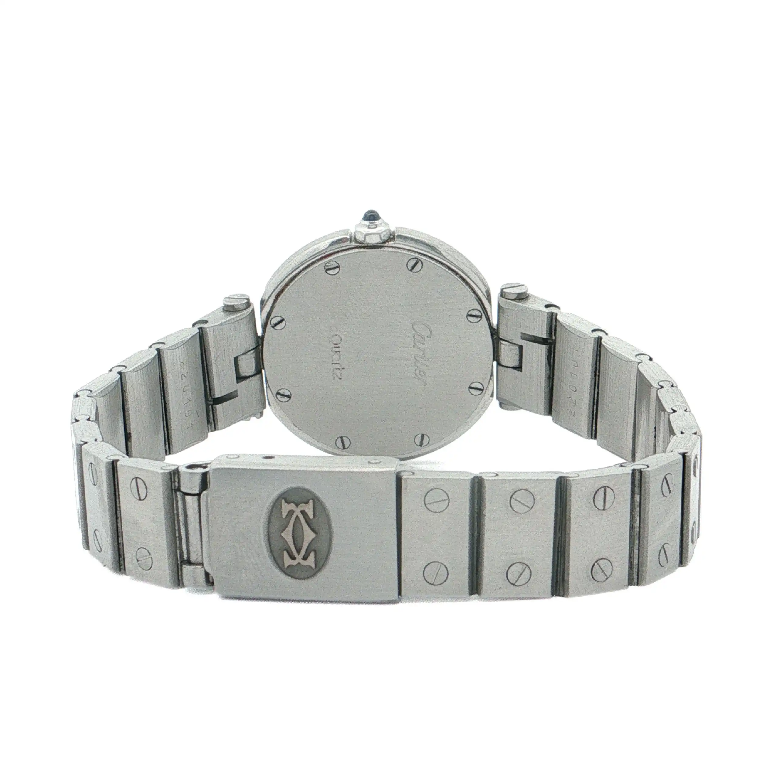 Damenuhr Cartier Santos Vendome Stahl Ref.8192 Damenuhr Cartier Santos Vendome Stahl Ref.8192