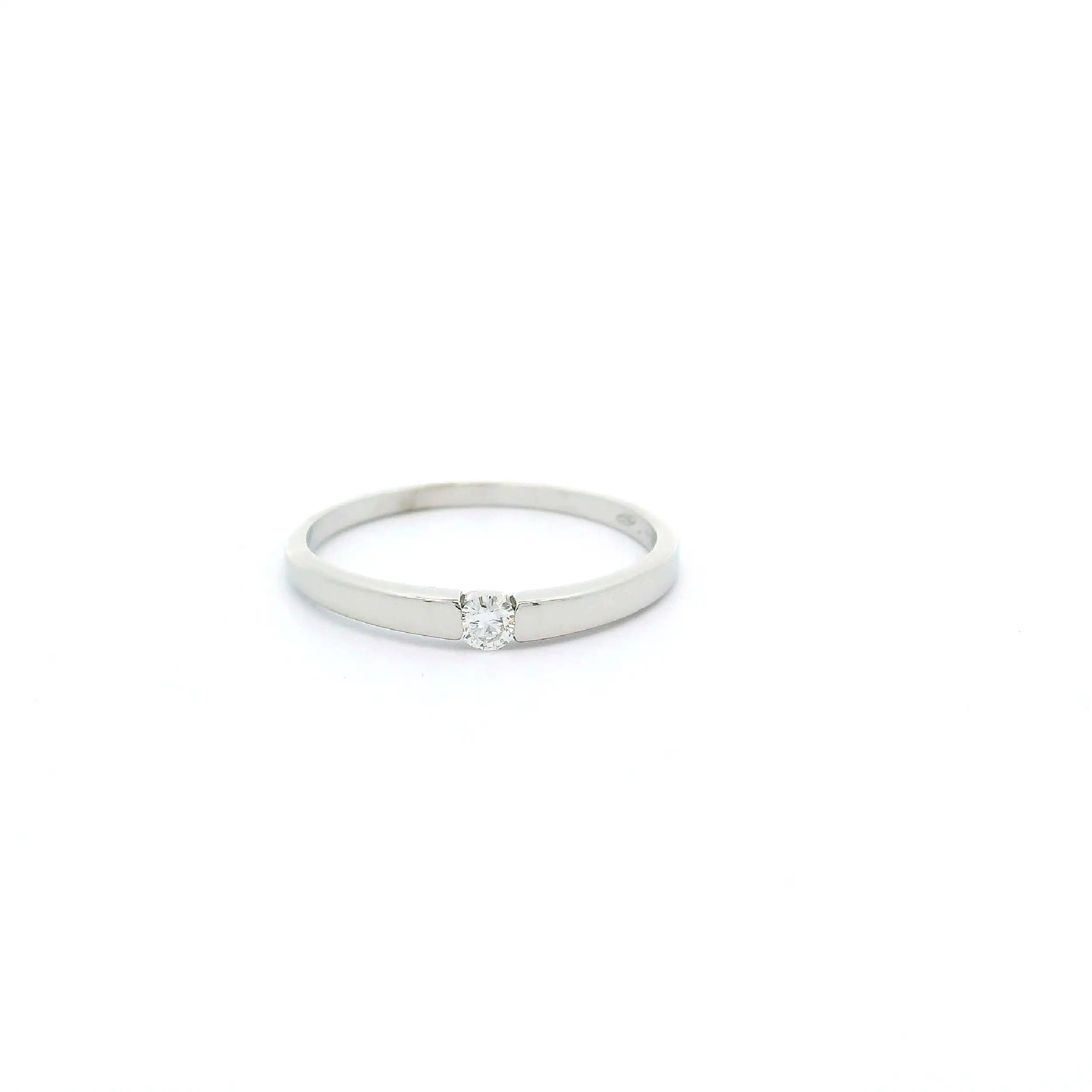 Ring Weißgold mit Brillant