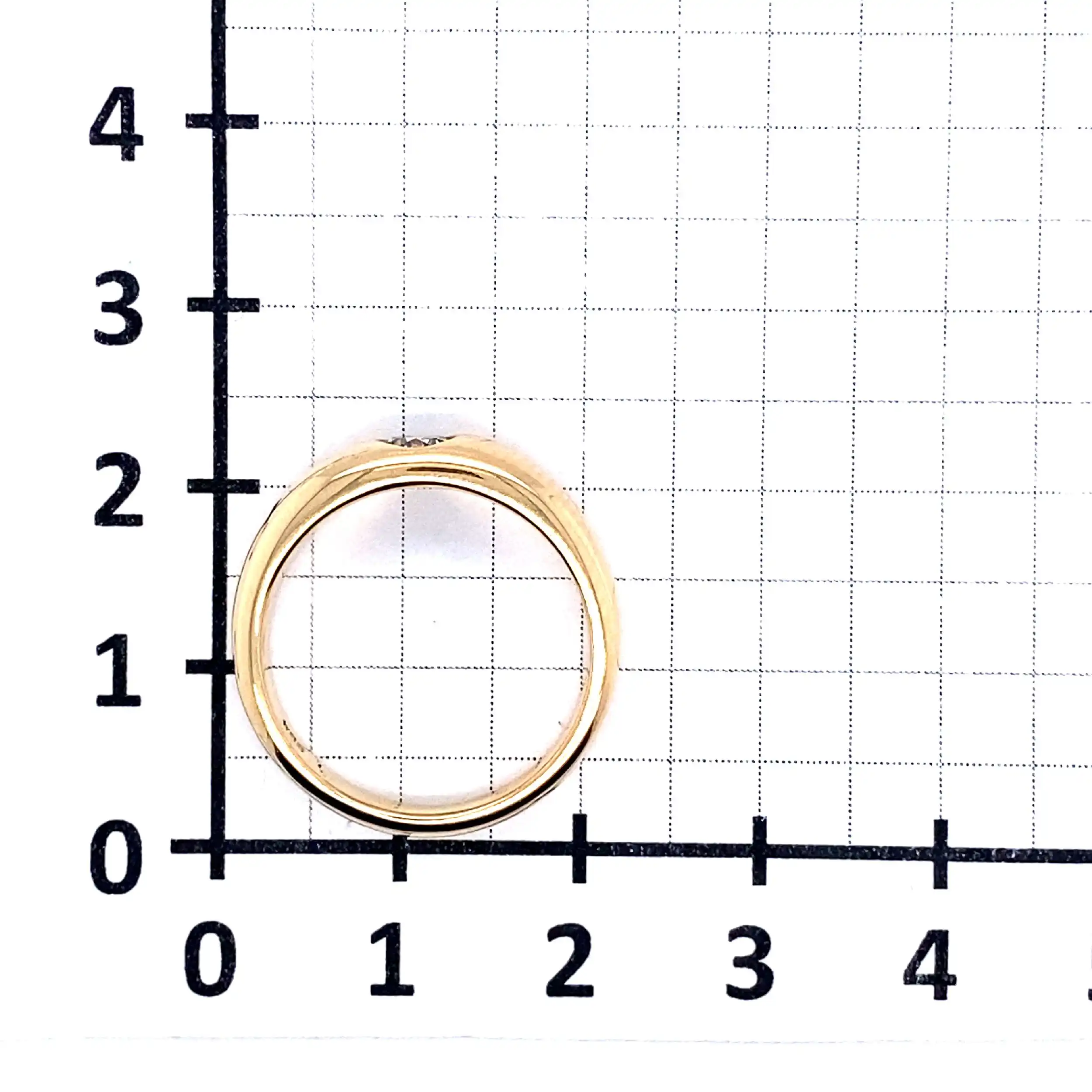 Ring Gelbgold mit Brillant ca. 0,30ct.