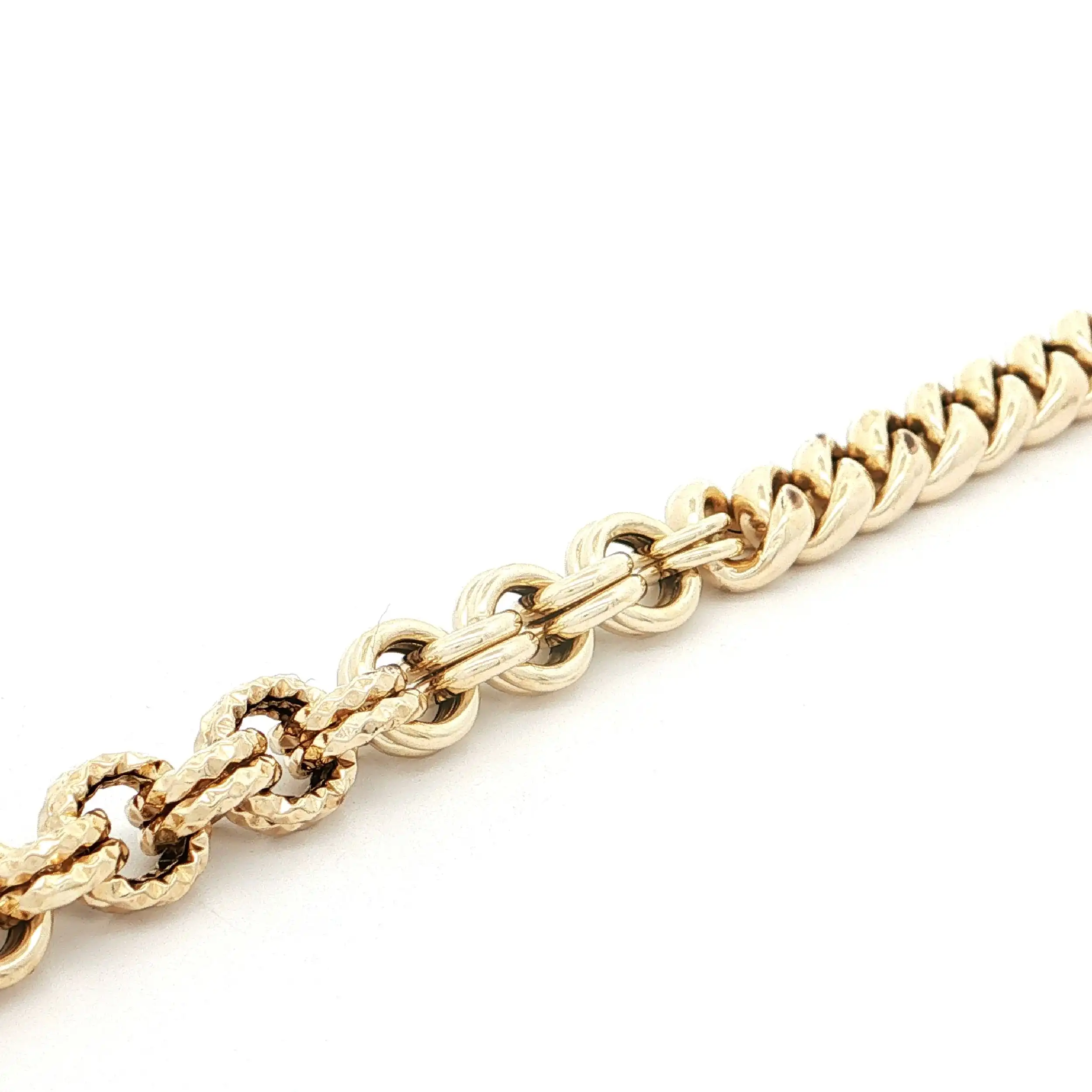Armband Gelbgold hohl