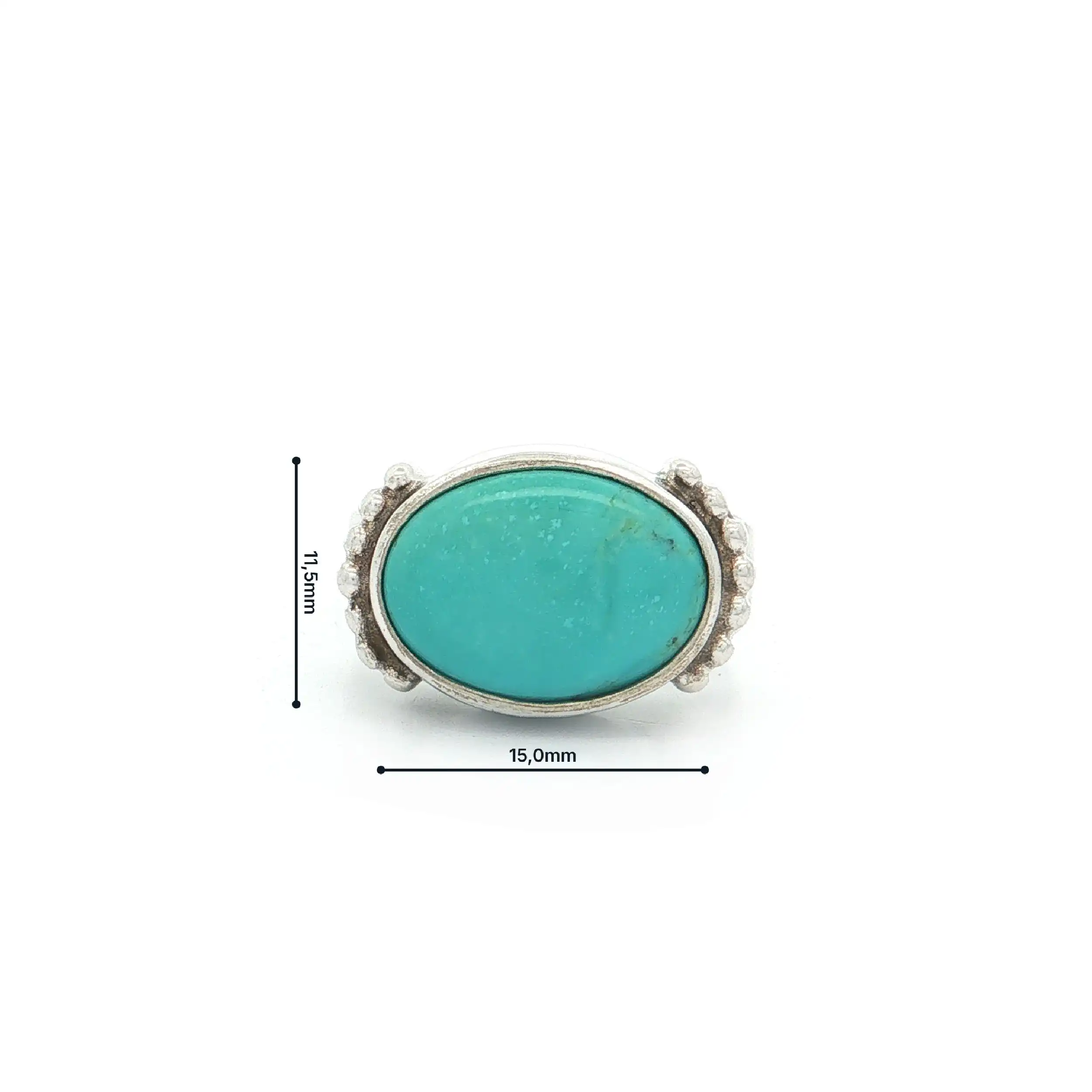 Ring Silber mit Türkis