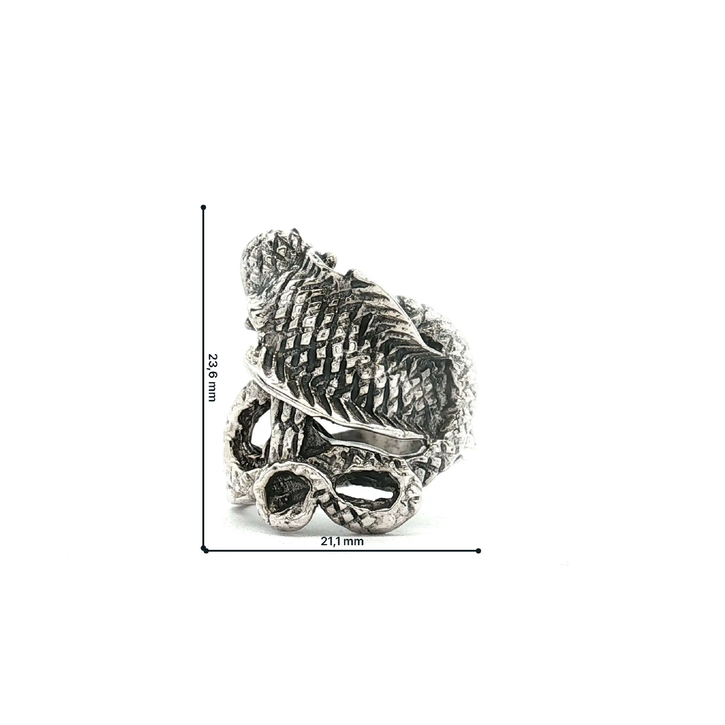 Ring Schlange Silber