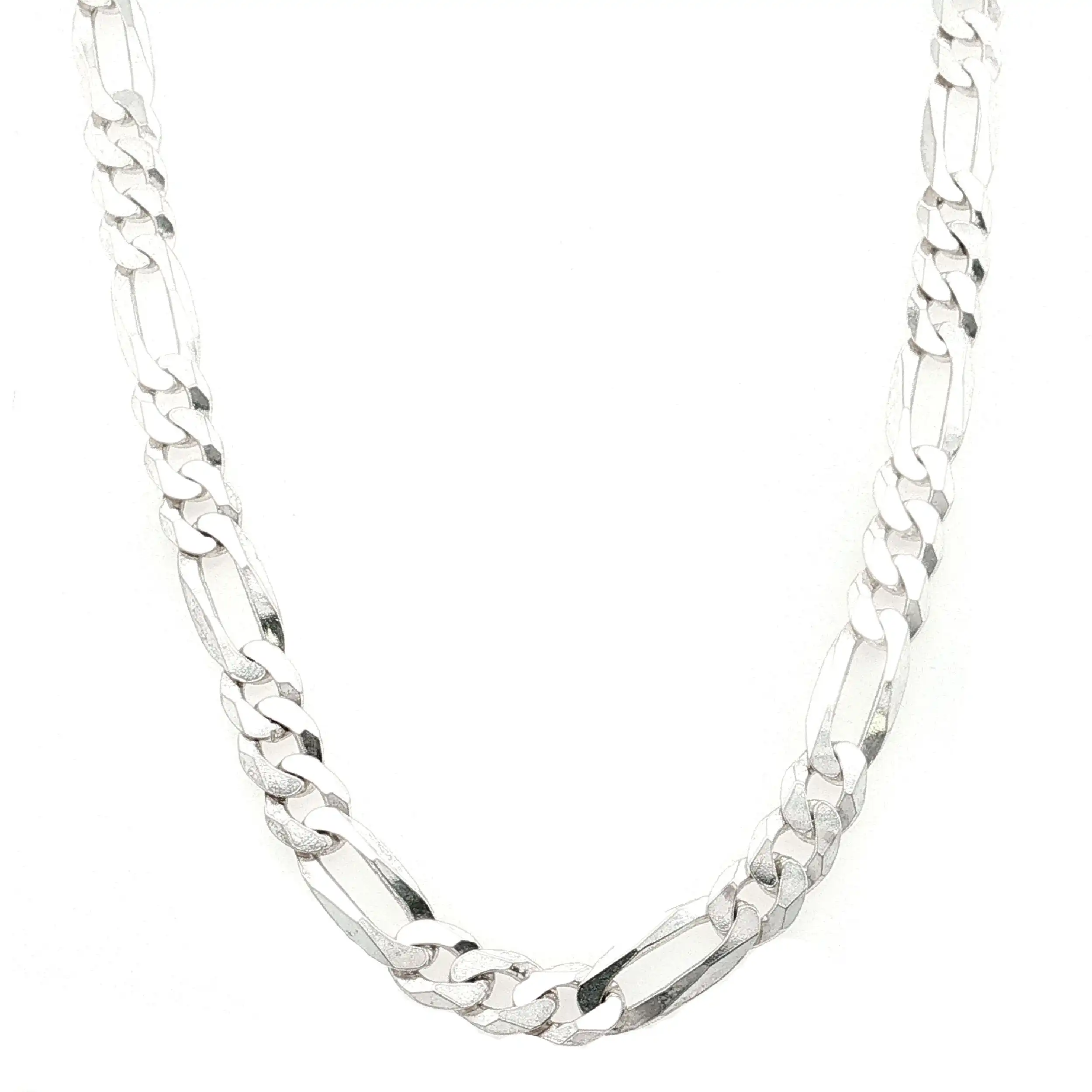 Figarokette Silber Figarokette Silber