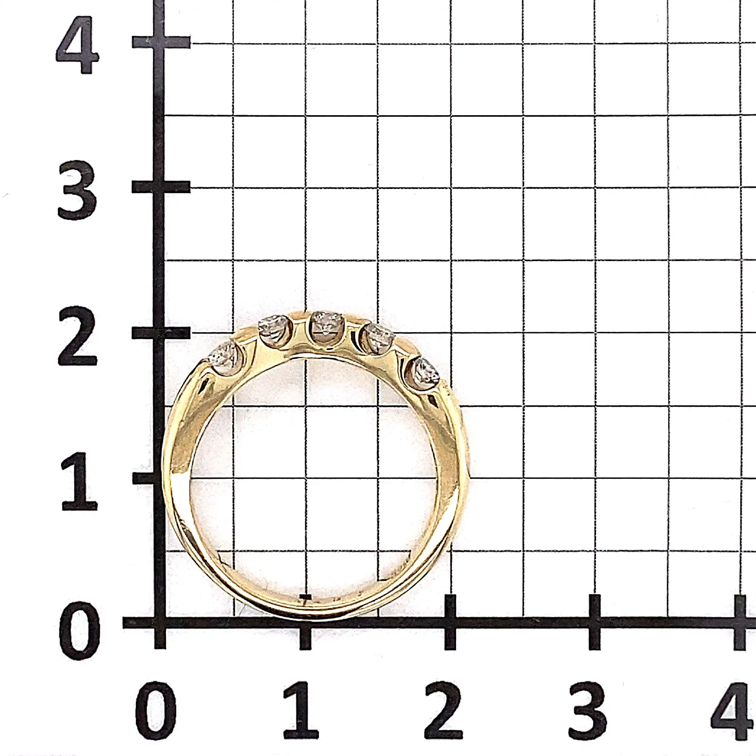 Ring Gelbgold mit Brillanten Ring Gelbgold mit Brillanten