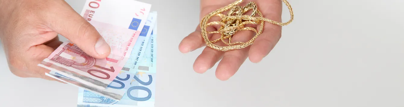 Goldankauf im Pfandhaus Schumachers – Verkaufen Sie Gold, Silber, Schmuck und Uhren