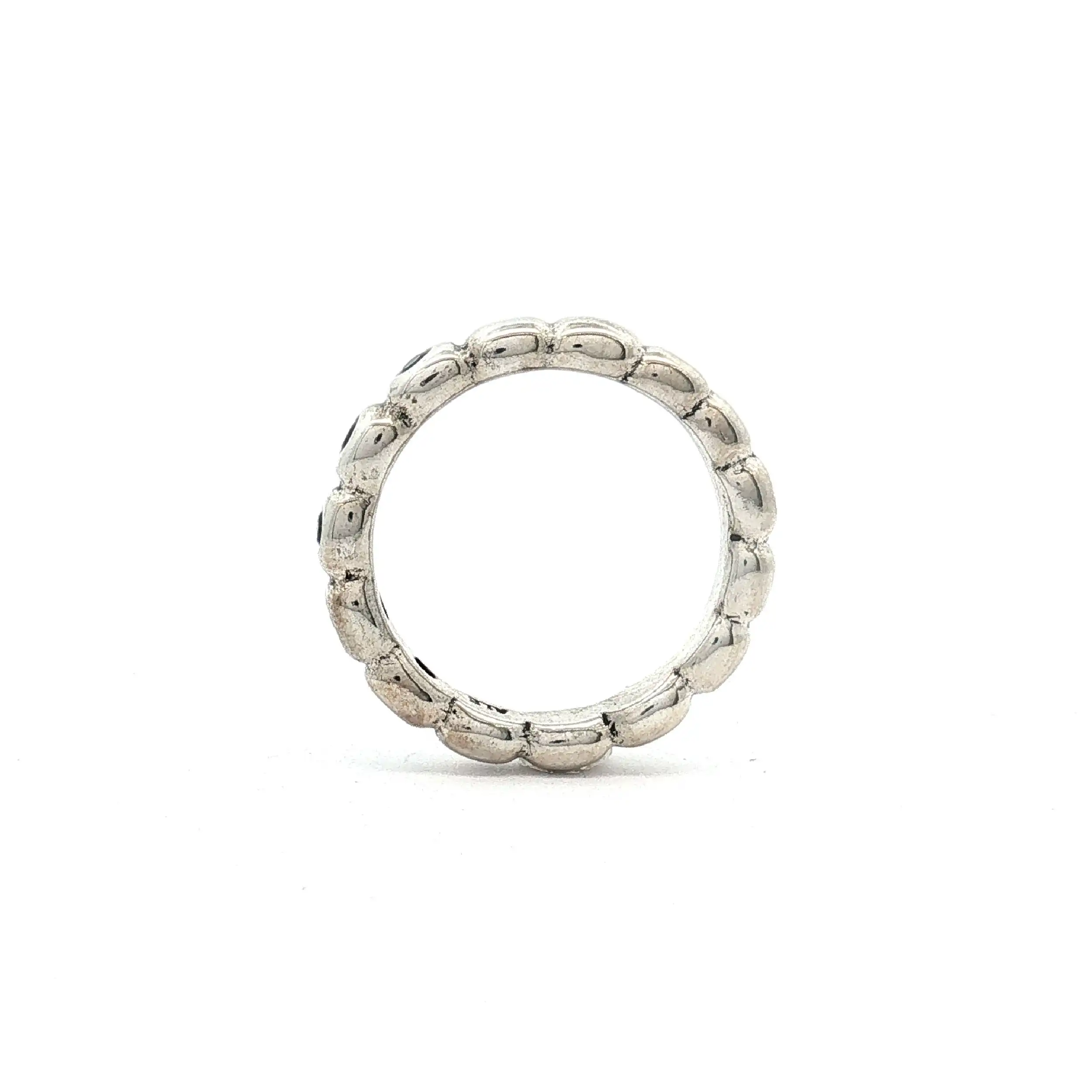 Ring Pandora mit schwarzen Zirkonia