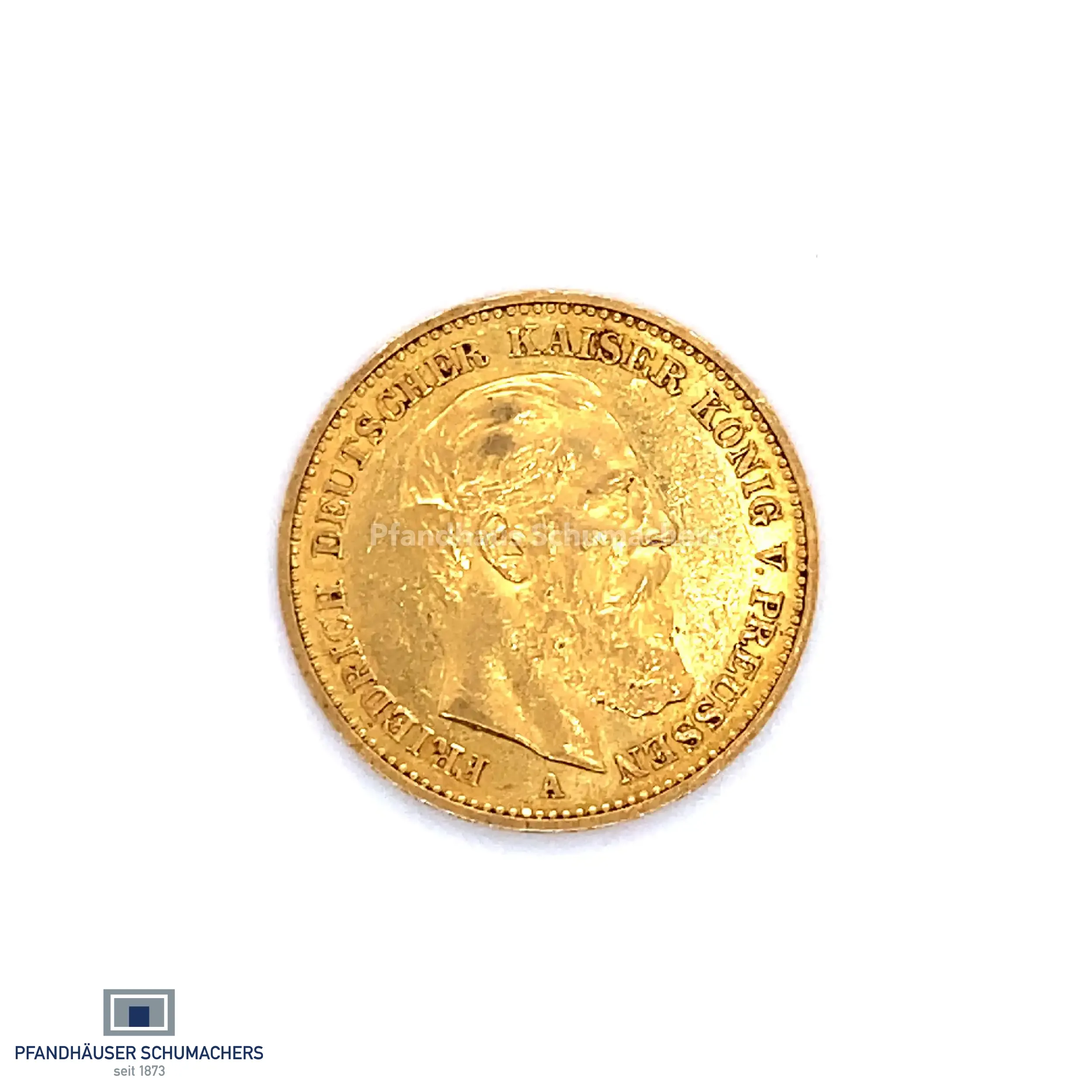 Münze 20 Mark Kaiser Friedrich III. Preußen 
