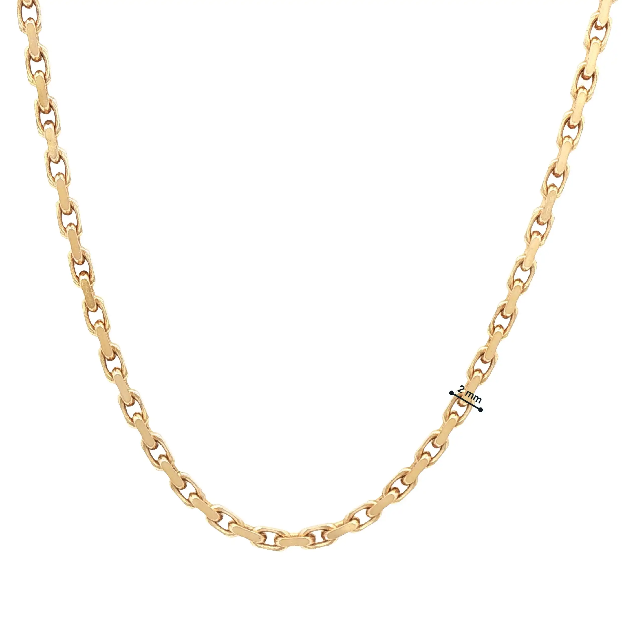 Ankerkette Gelbgold