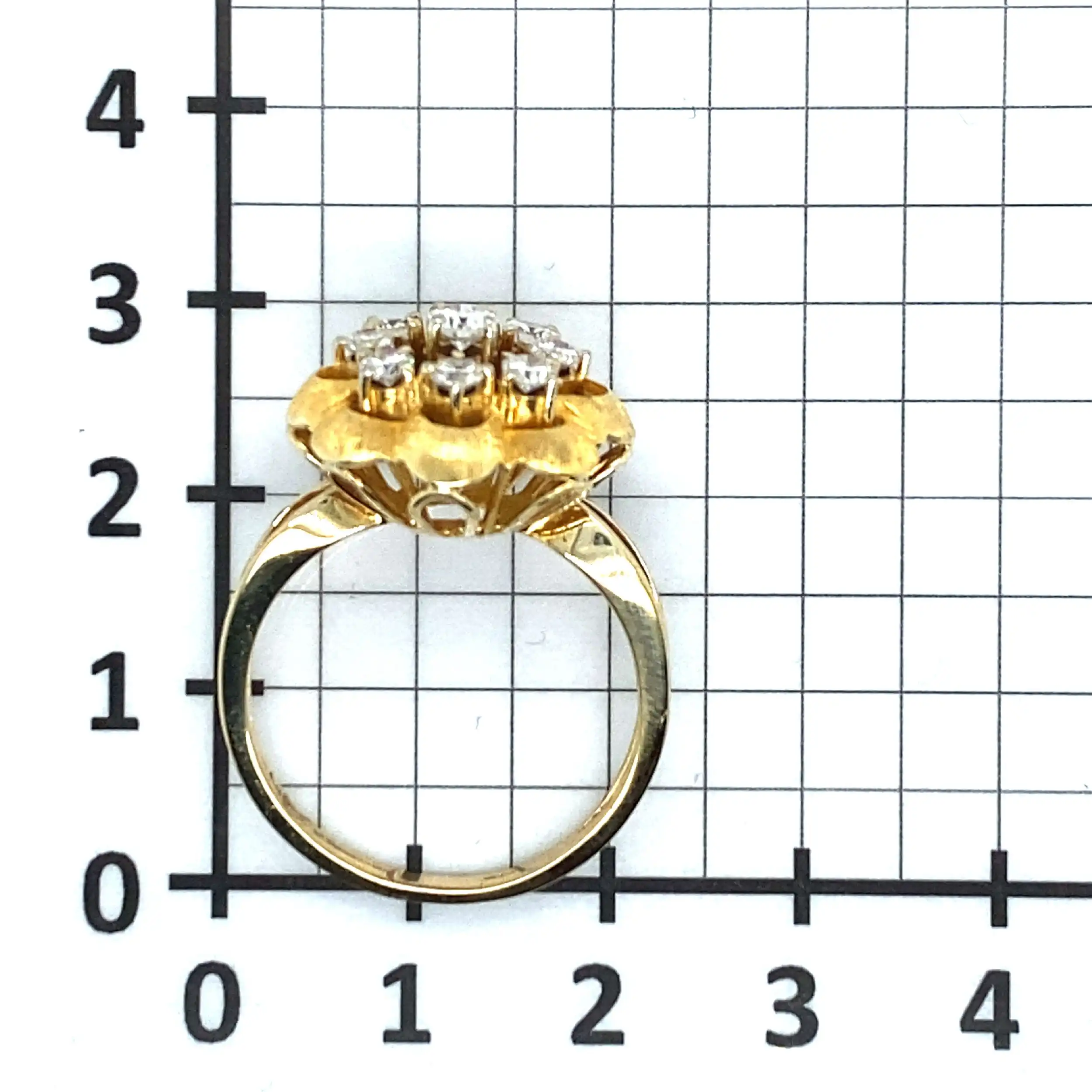 Ring Gelbgold mit Brillanten