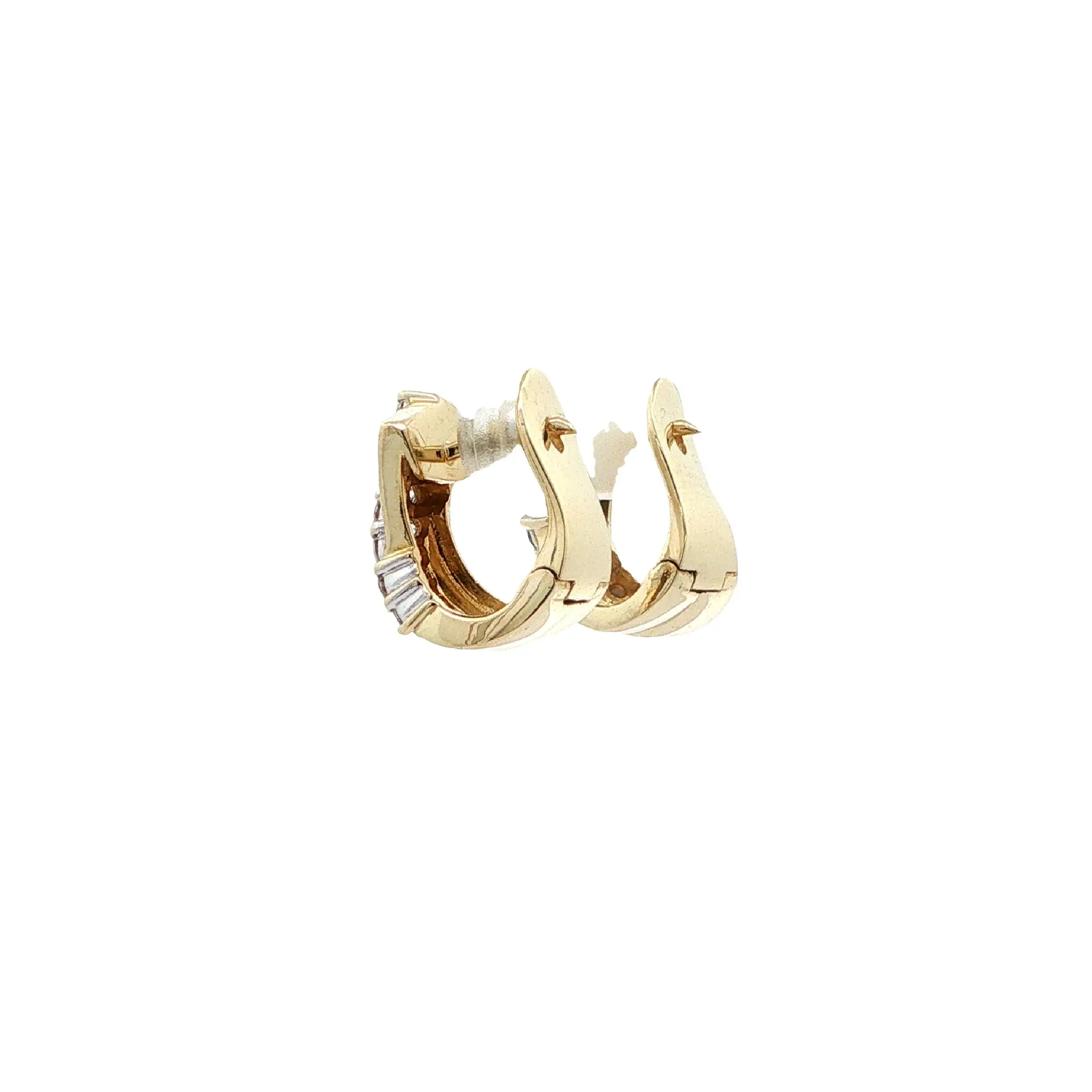 Ohrringe Gelbgold mit Zirkonia Ohrringe Gelbgold mit Zirkonia