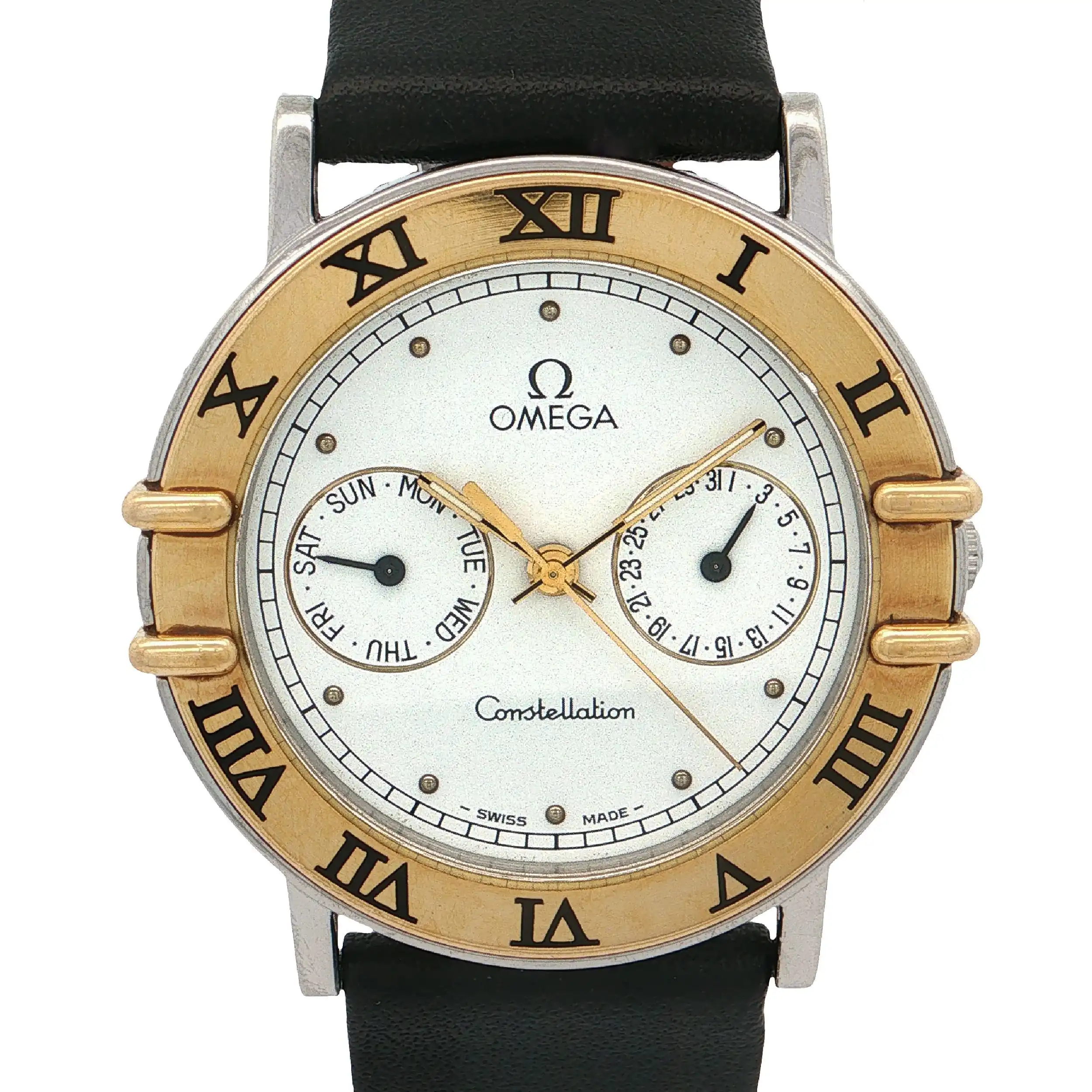 Damenuhr Omega Day Date 33mm Ref.196.1080