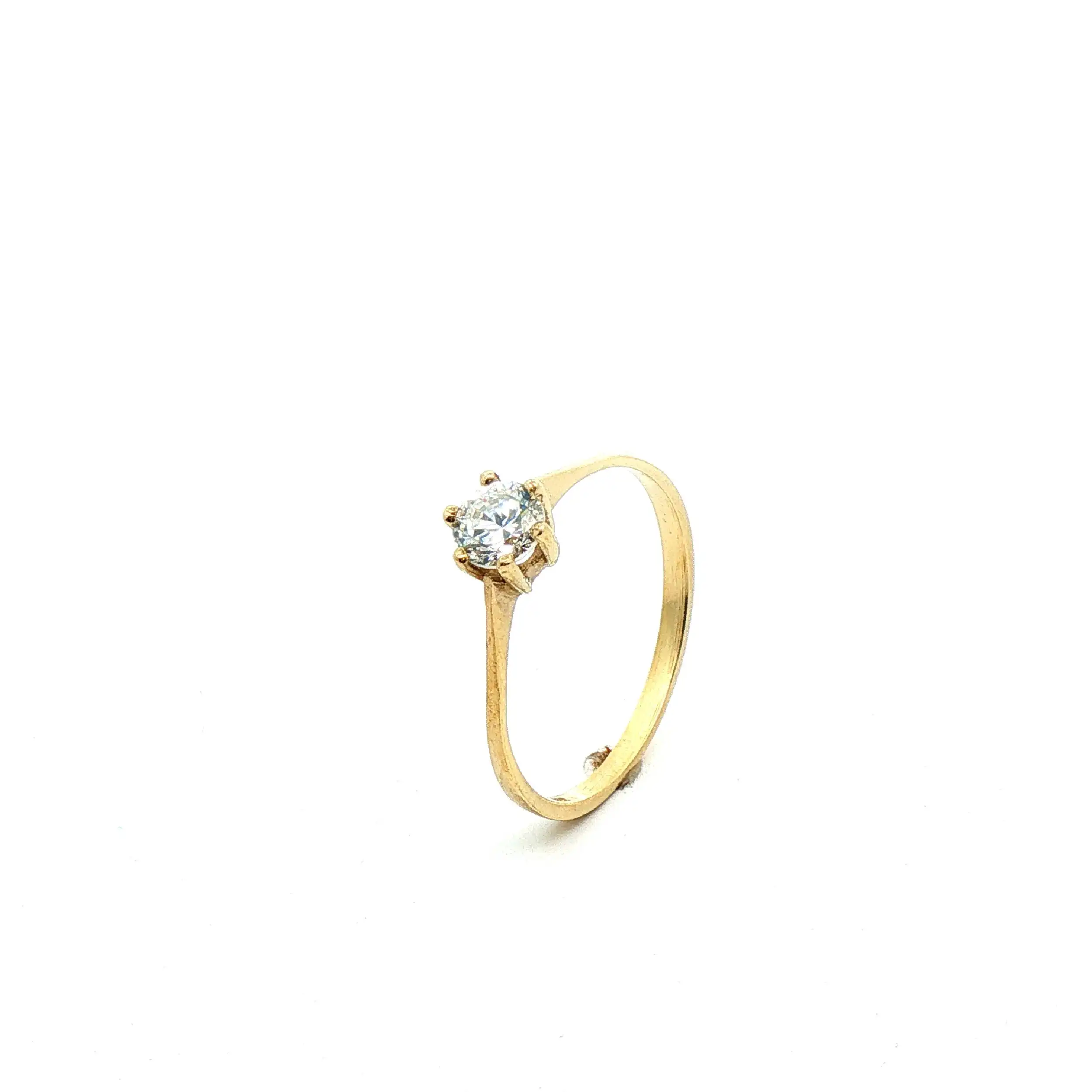 Ring Gelbgold mit Zirkonia Ring Gelbgold mit Zirkonia