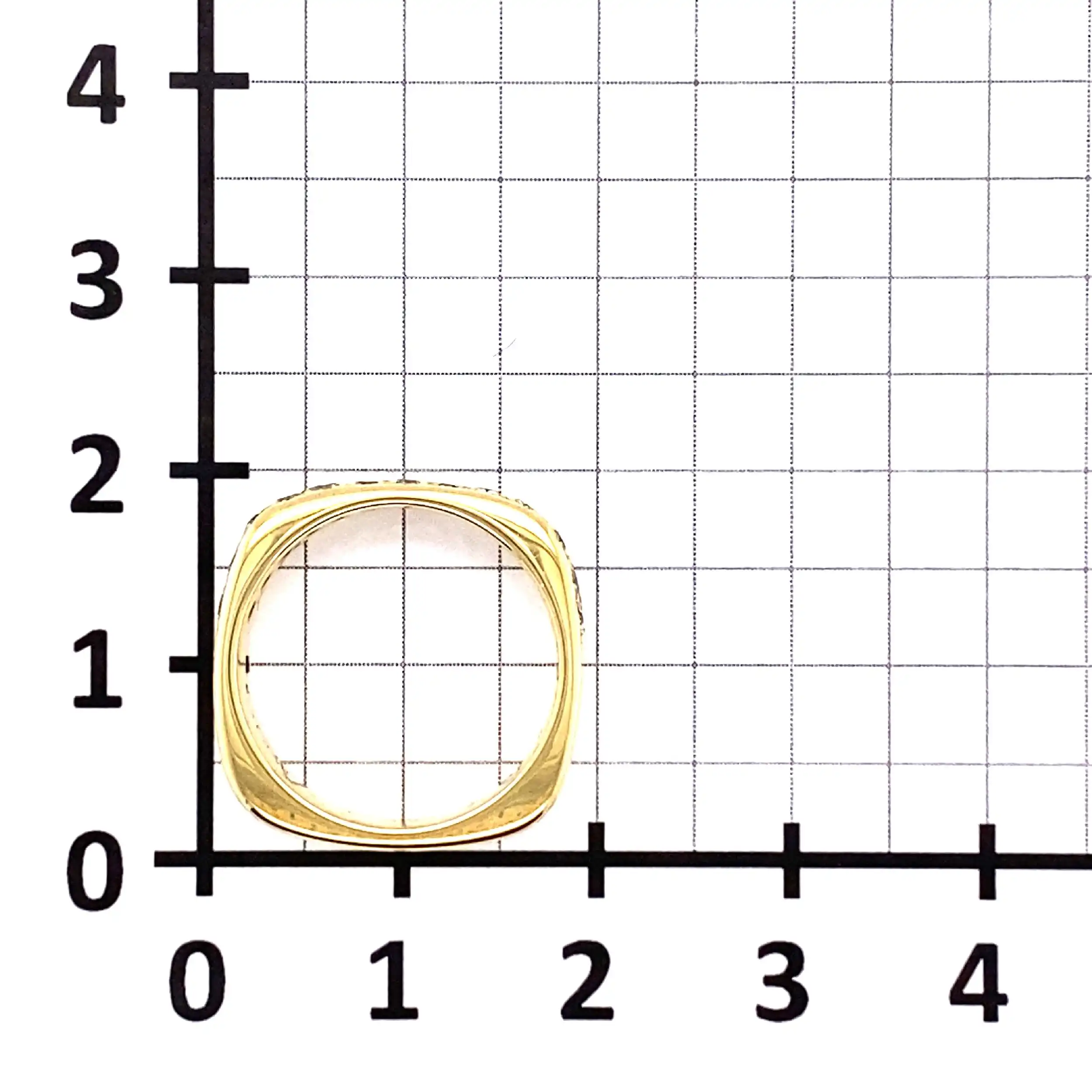 Ring Gelbgold mit Diamanten, graviert mit 0,50ct. Ring Gelbgold mit Diamanten, graviert mit 0,50ct.