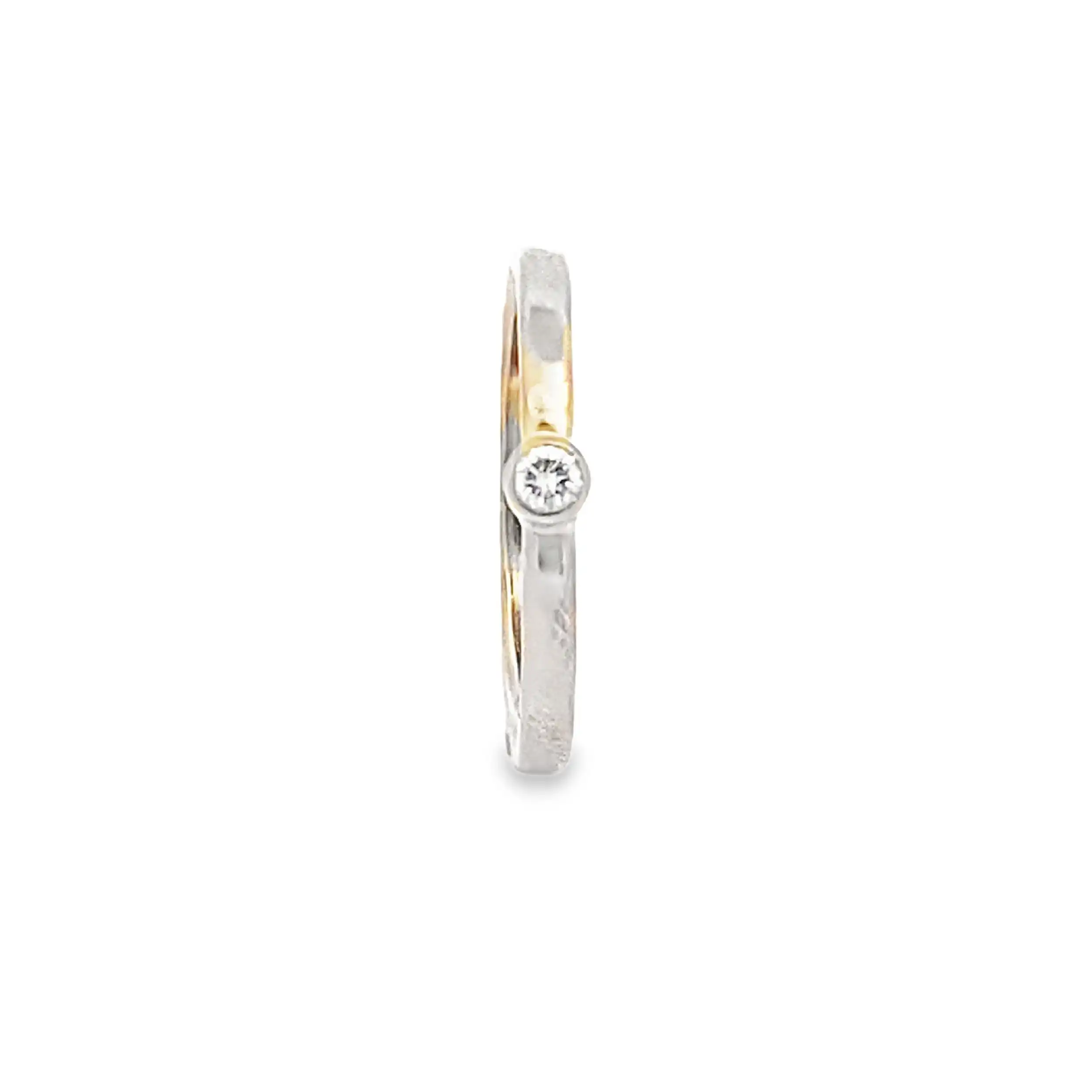 Ring Weißgold mit Brillant Solitär Ring Weißgold mit Brillant Solitär