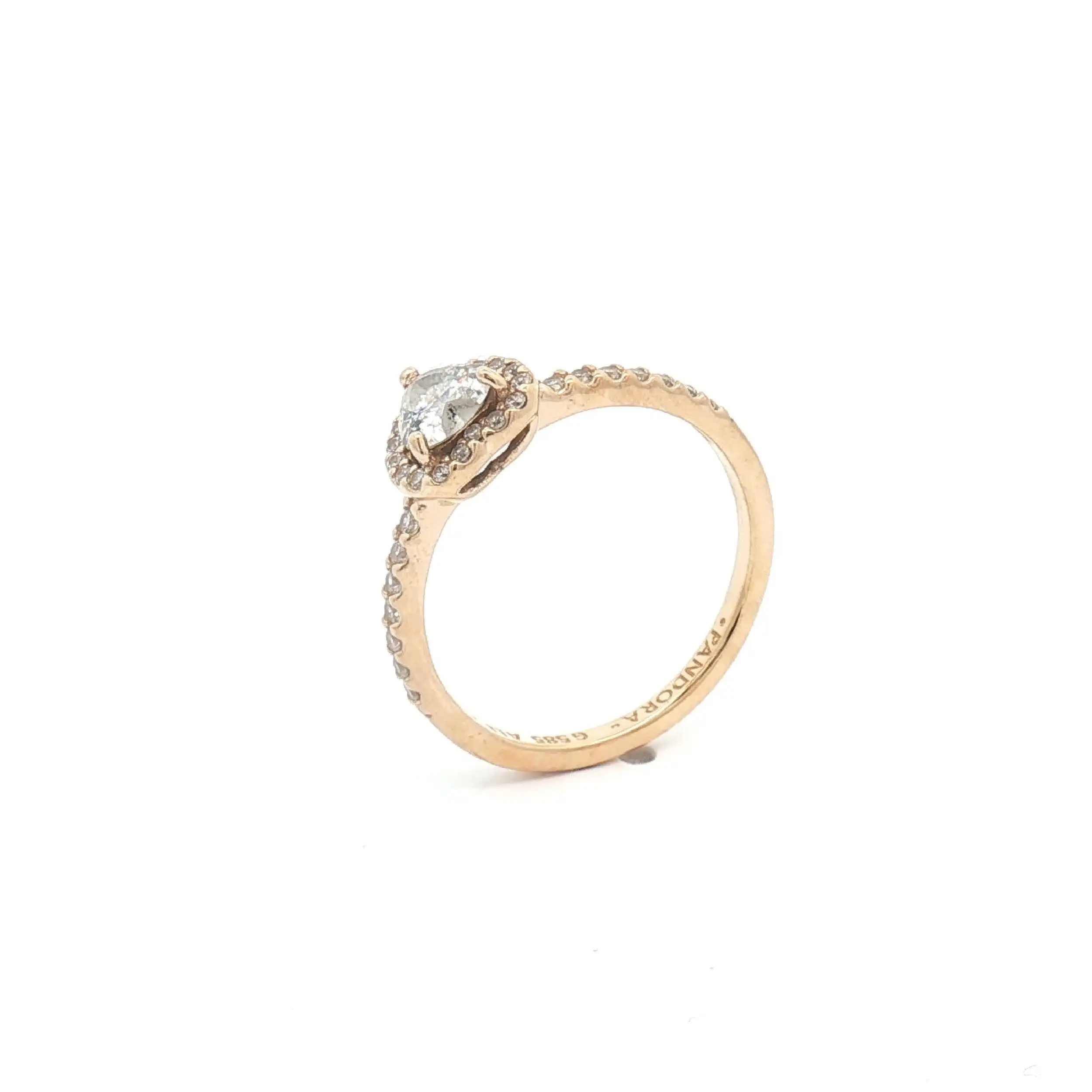 Ring Gelbgold mit Zirkonia Pandora Ring Gelbgold mit Zirkonia Pandora