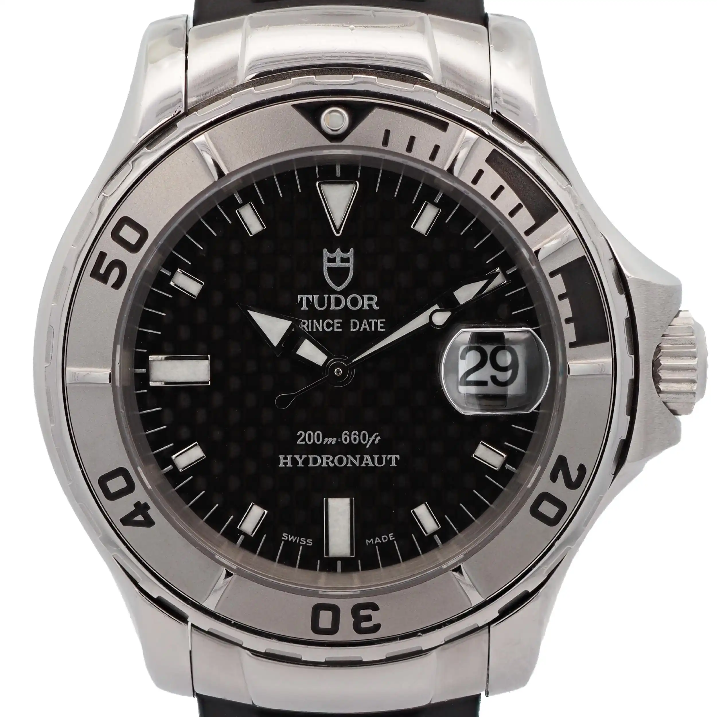 Herrenuhr Tudor Hydronaut Ref: 80190P mit extra Armband und Revisionsnachweis von 04/26, Tudor Garantie bis 04/28