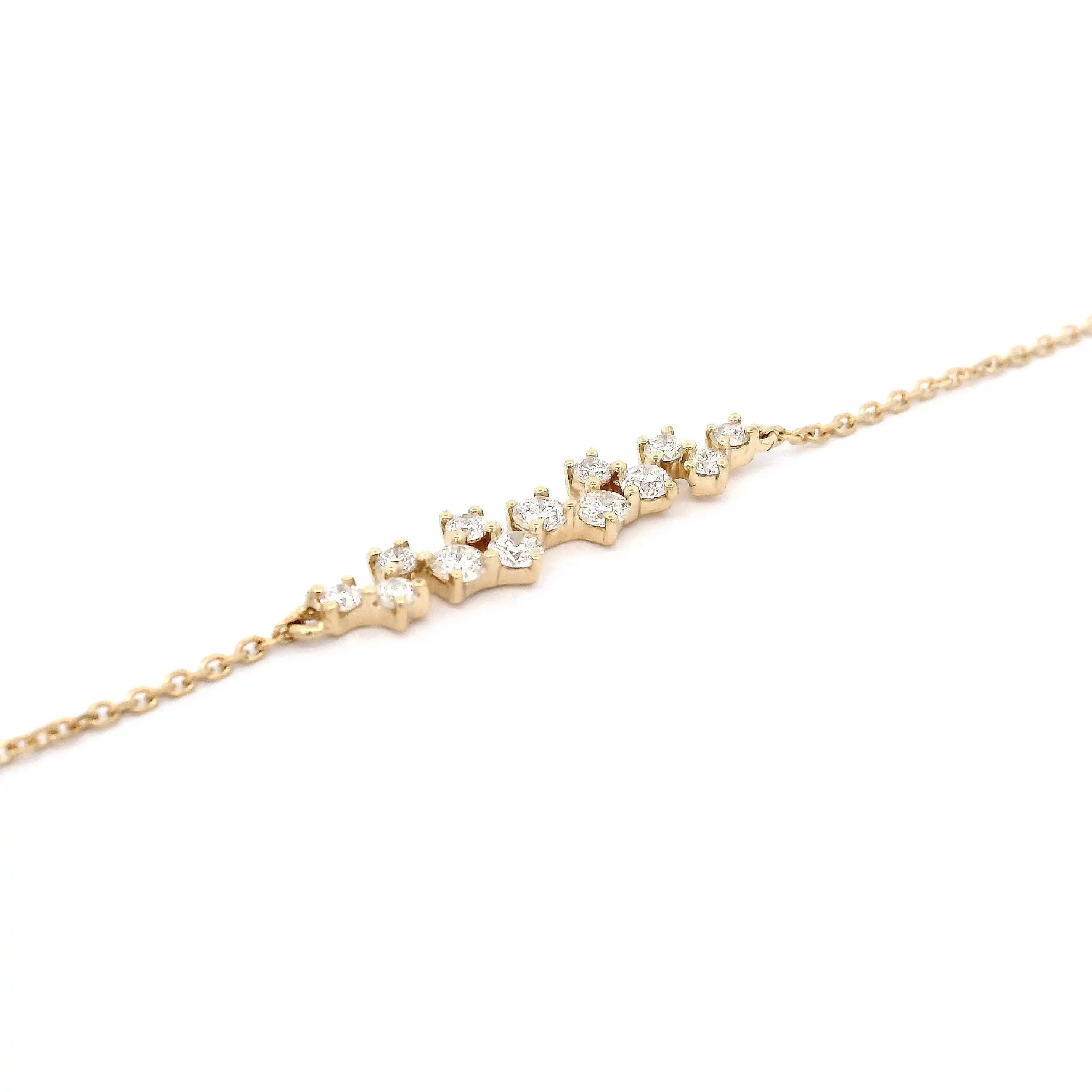 Armband Gelbgold mit Brillanten