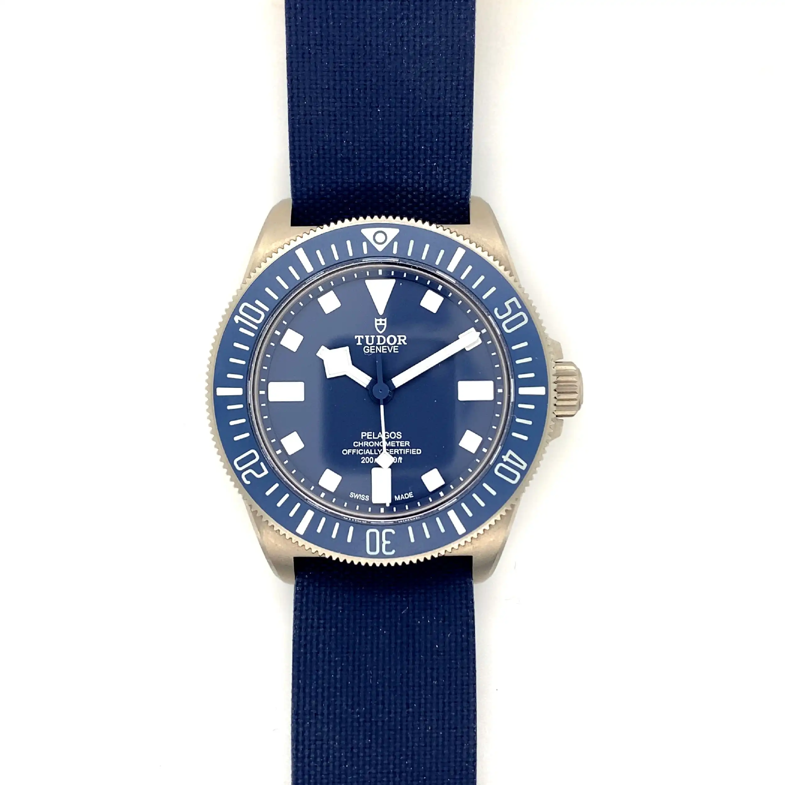 Herrenuhr Tudor Pelagos X Marine Nationale M.N.21 mit 2 Nato Bändern Herrenuhr Tudor Pelagos X Marine Nationale M.N.21 mit 2 Nato Bändern
