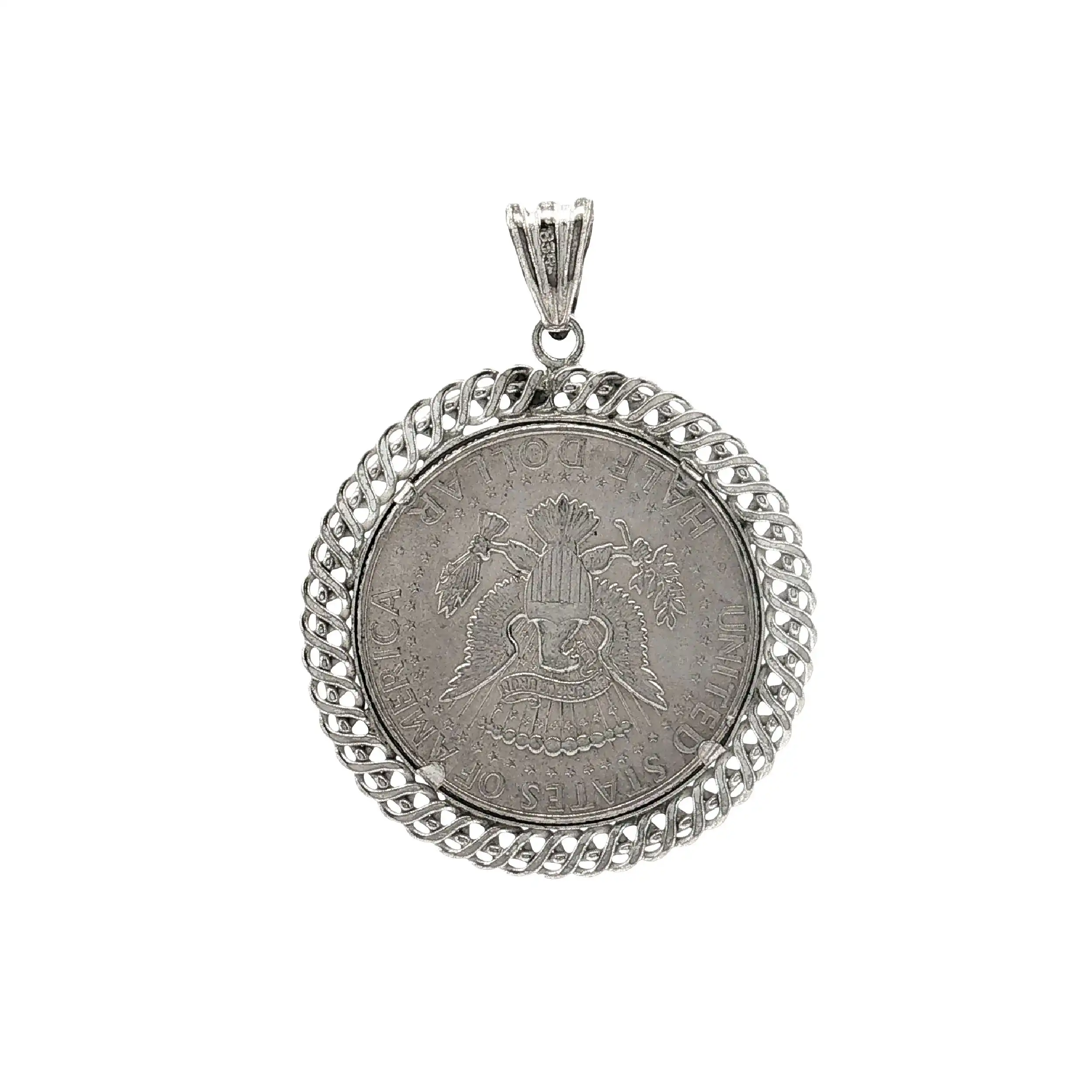 Anhänger Münze Half Dollar Liberty Anhänger Münze Half Dollar Liberty