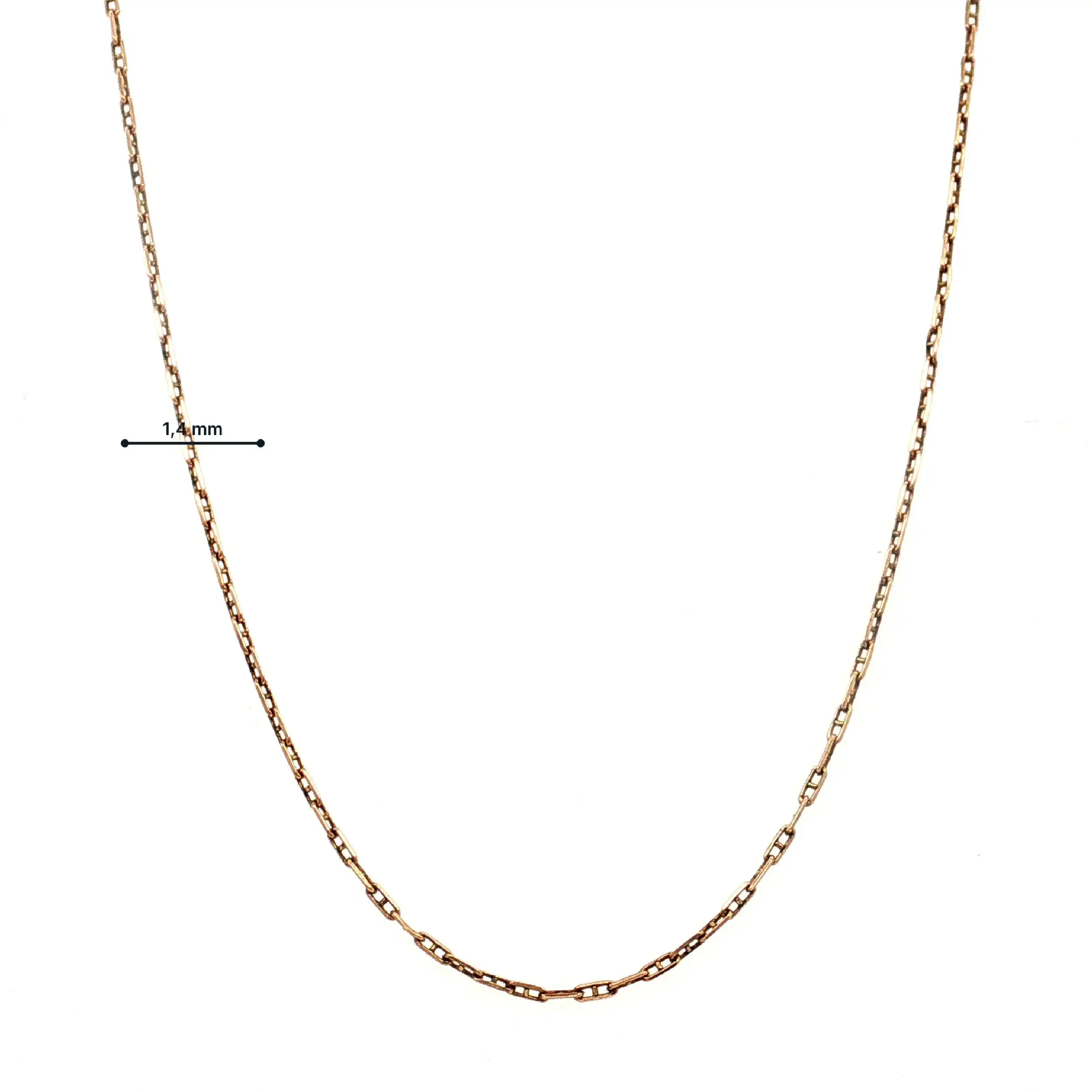 Stäbchenpanzerkette Gelbgold Stäbchenpanzerkette Gelbgold