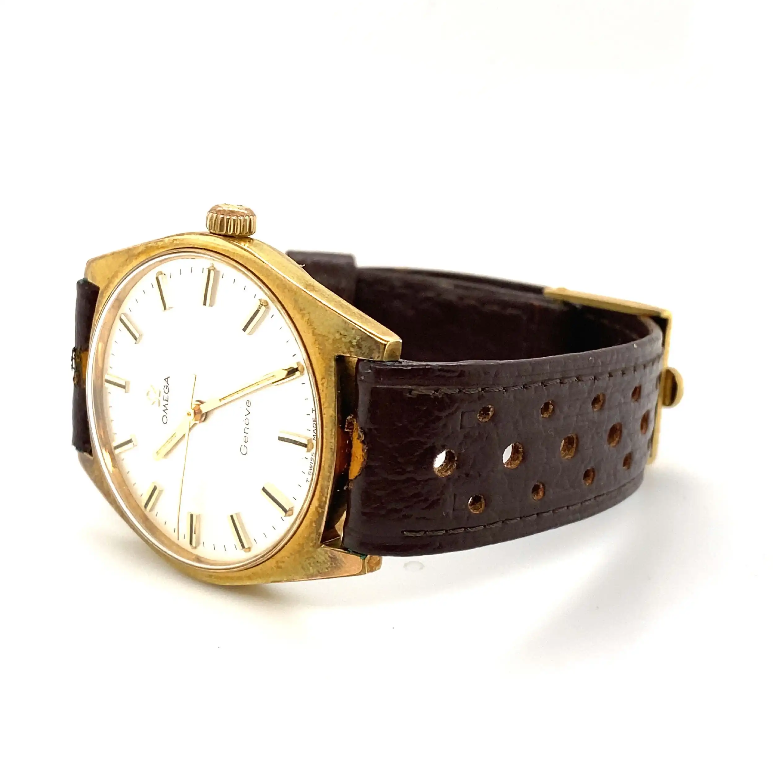 Herrenuhr Omega Geneve vergoldet Vintage