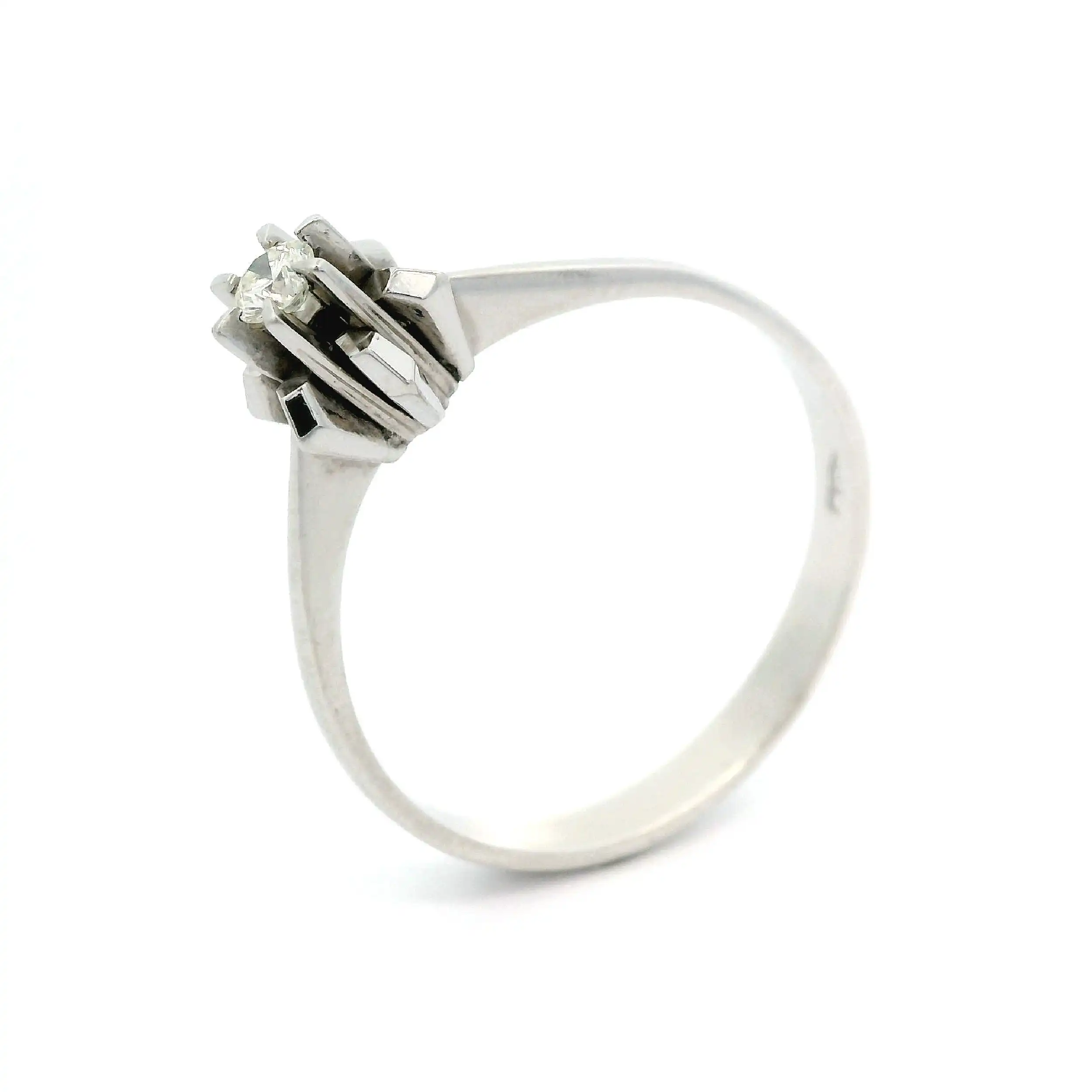 Ring Weißgold mit Brillant