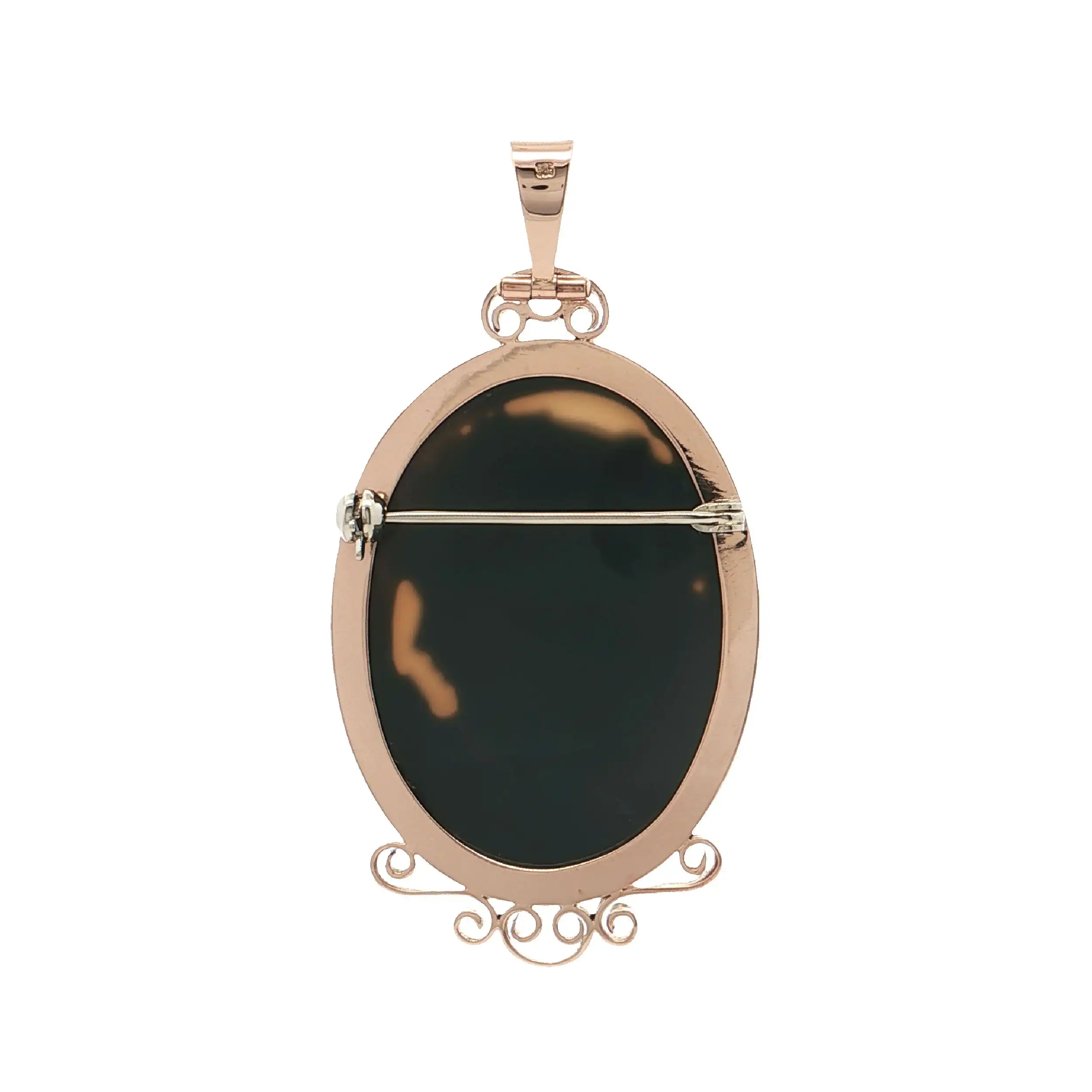 Anhänger /Brosche Antik Rosegold Kamee Anhänger /Brosche Antik Rosegold Kamee