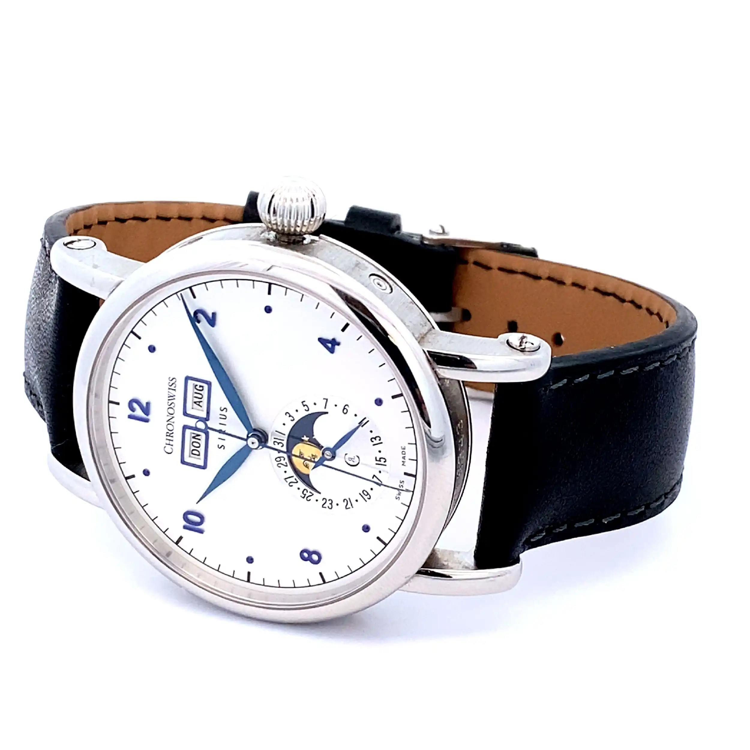 Herrenuhr Chronoswiss Sirius Triple Date mit Full Set 2018