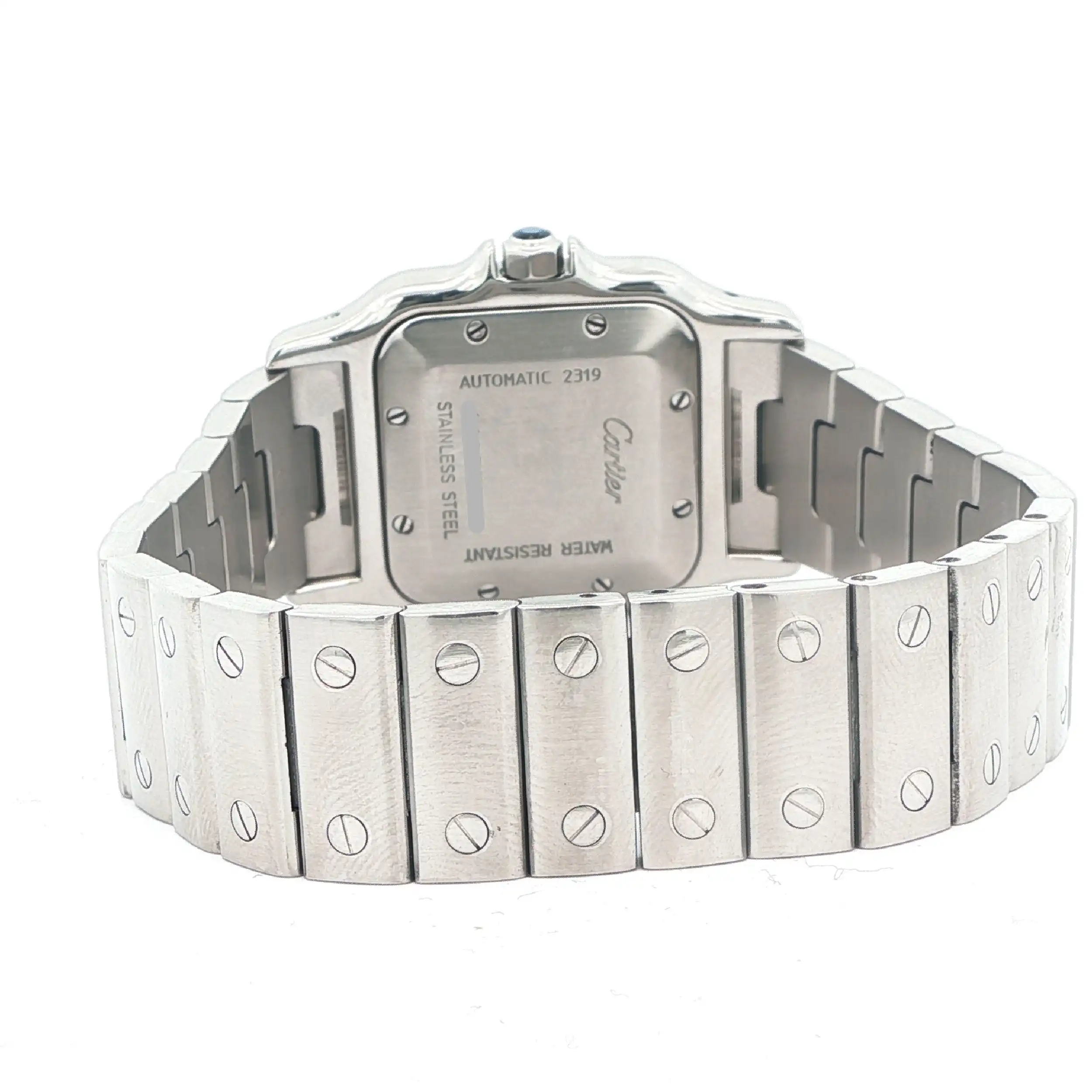 Herrenuhr Cartier Santos Galbée