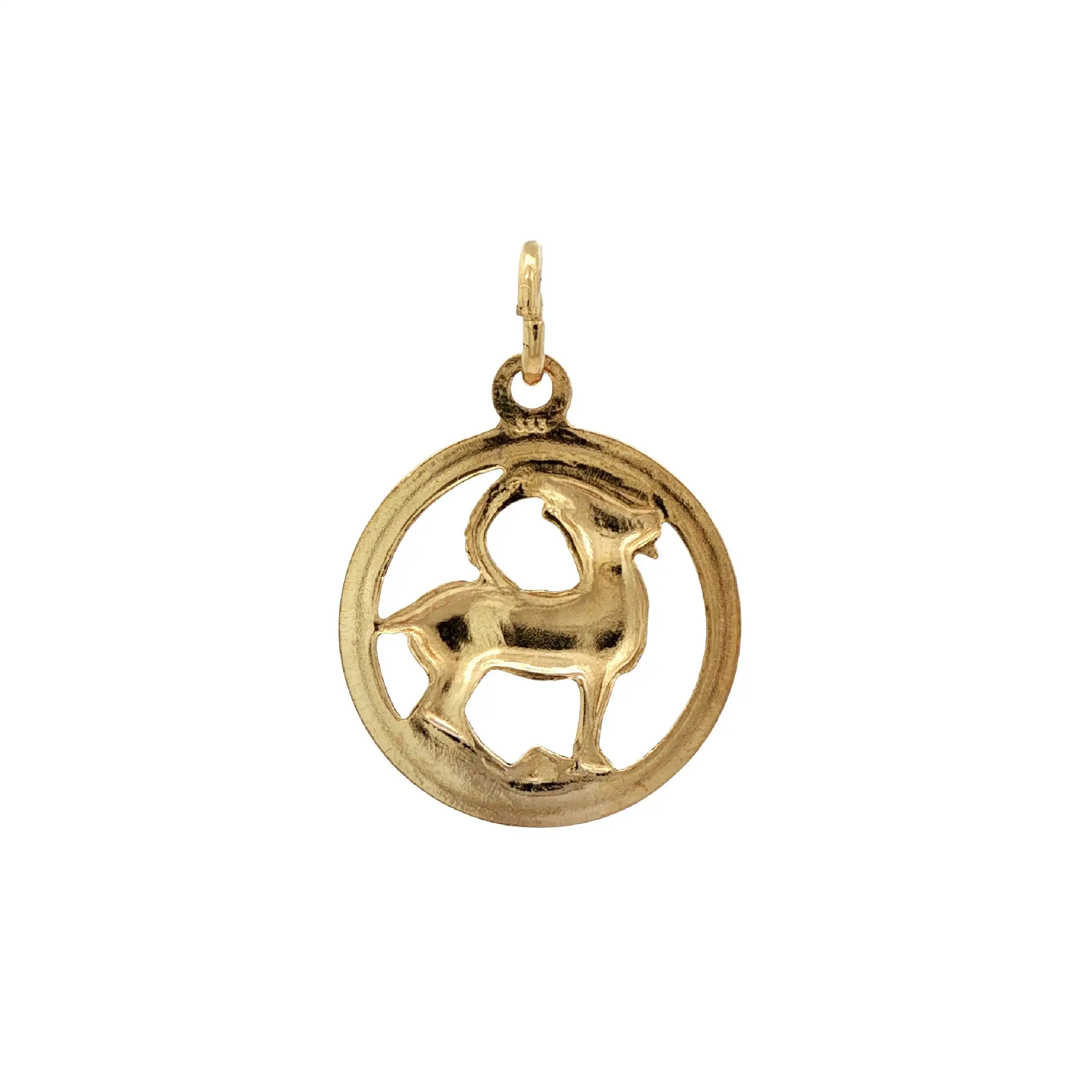 Anhänger Gelbgold "Steinbock"