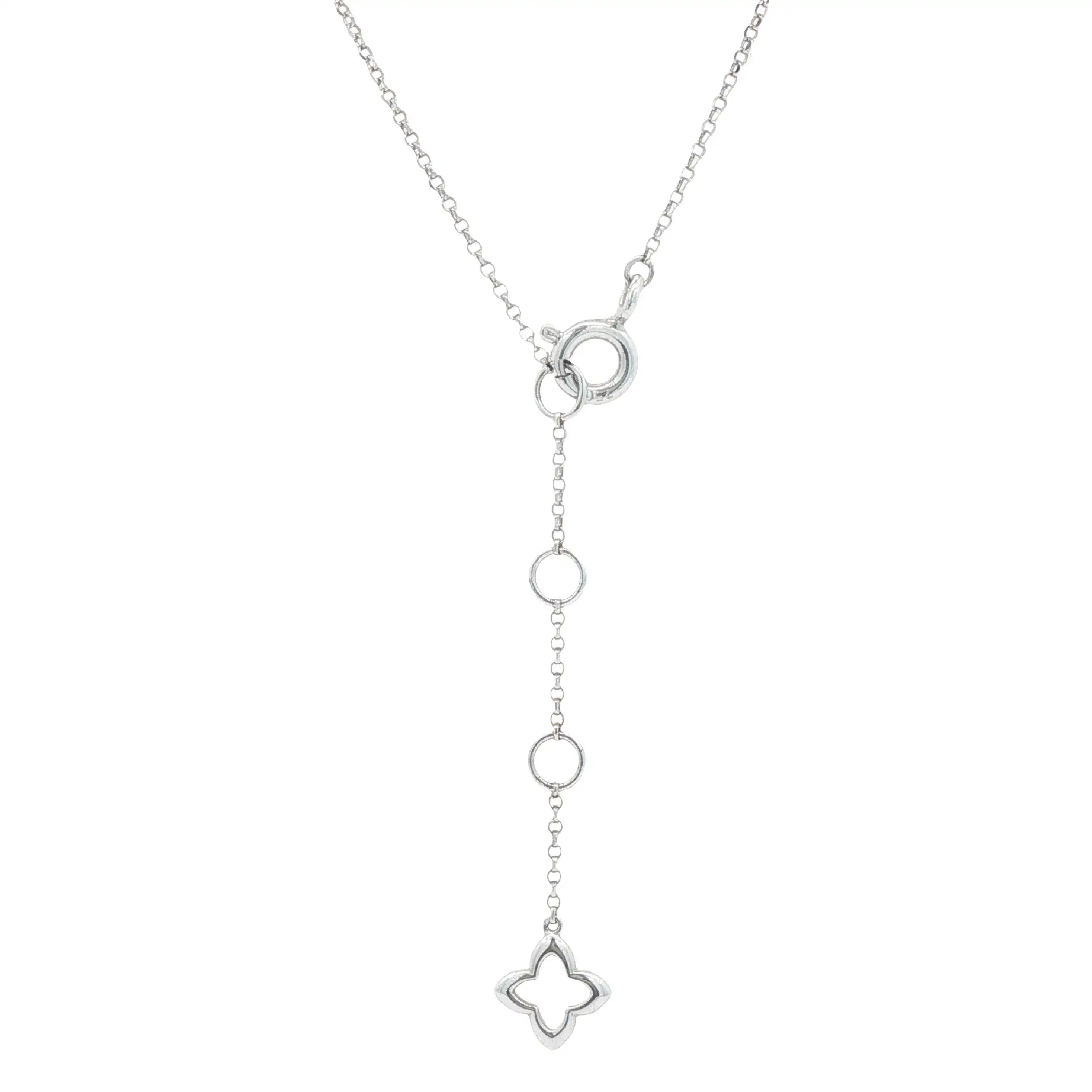 Y-Collier Weißgold mit Brillanten und Diamanten Y-Collier Weißgold mit Brillanten und Diamanten