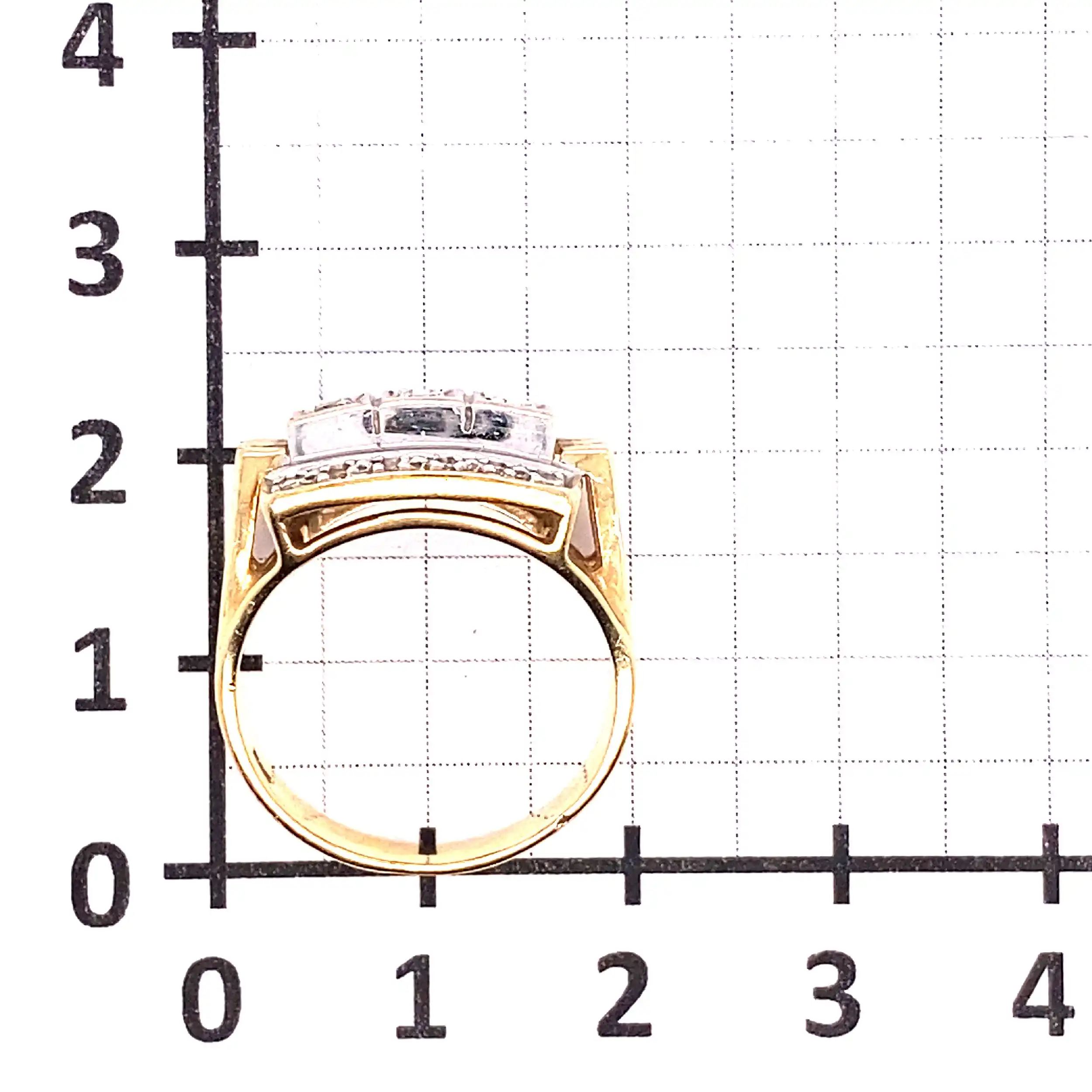Ring Bicolor mit Brillanten Ring Bicolor mit Brillanten