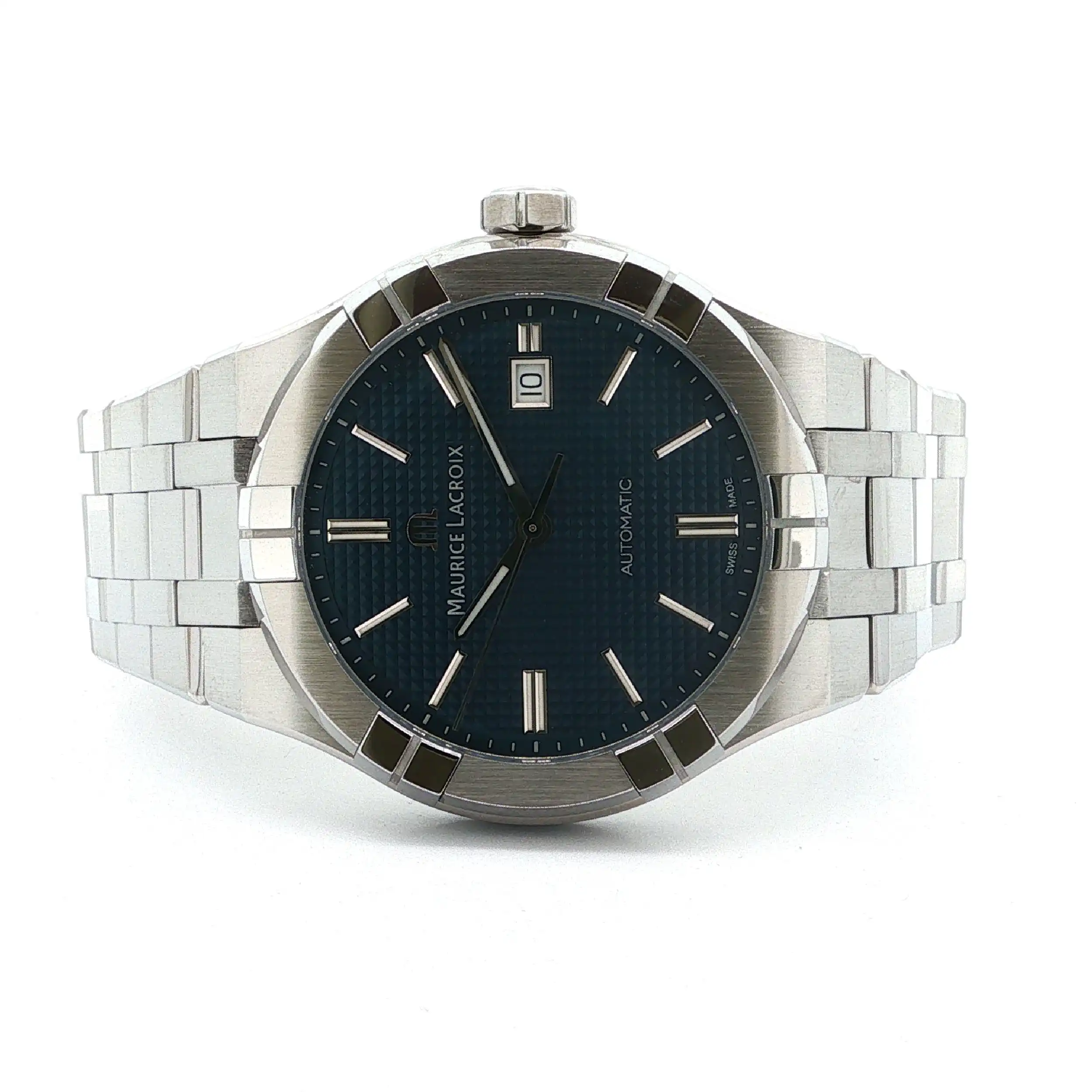 Herrenuhr Maurice Lacroix AIKON AI6008 mit Box & Anleitung