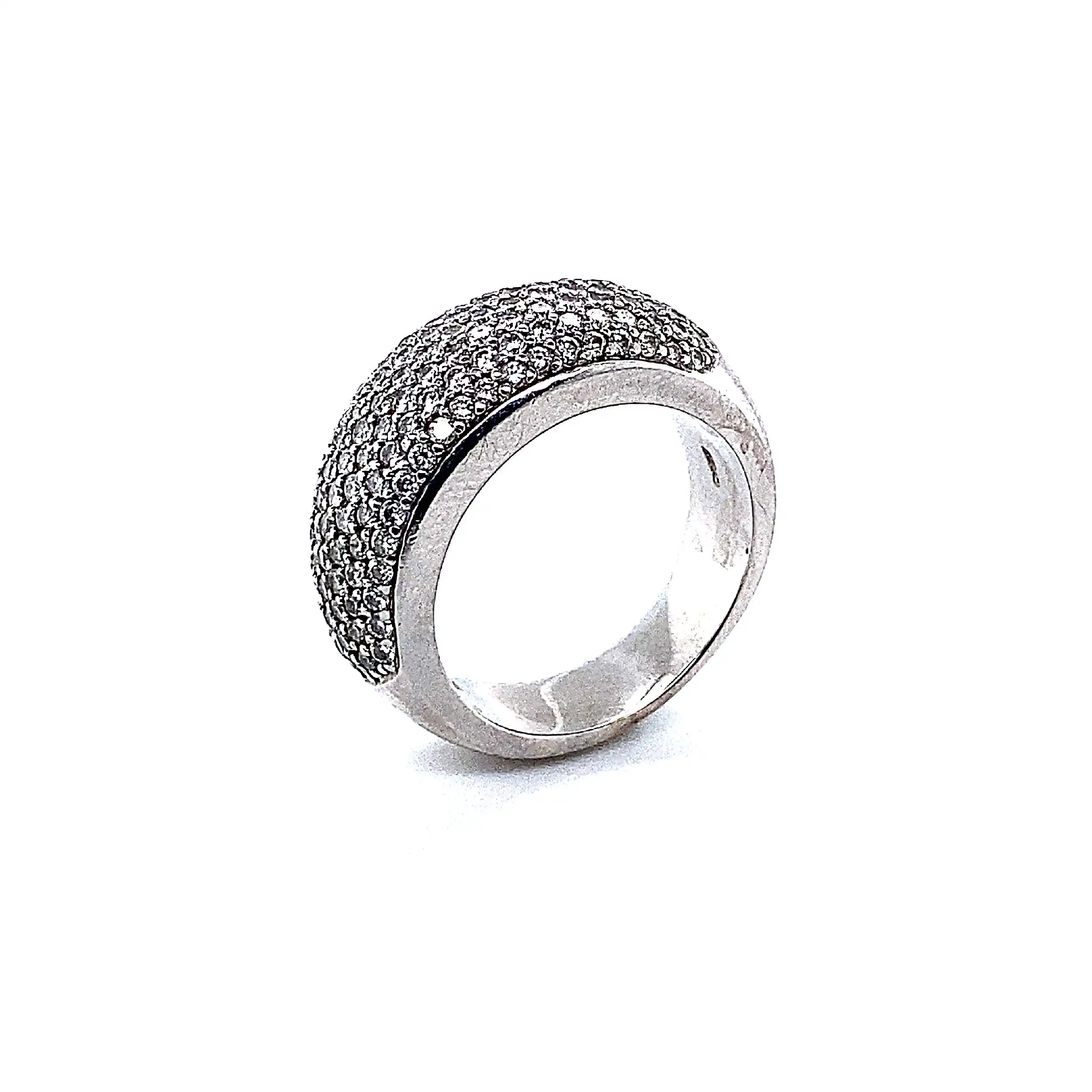 Ring Weißgold mit Brillanten Ring Weißgold mit Brillanten