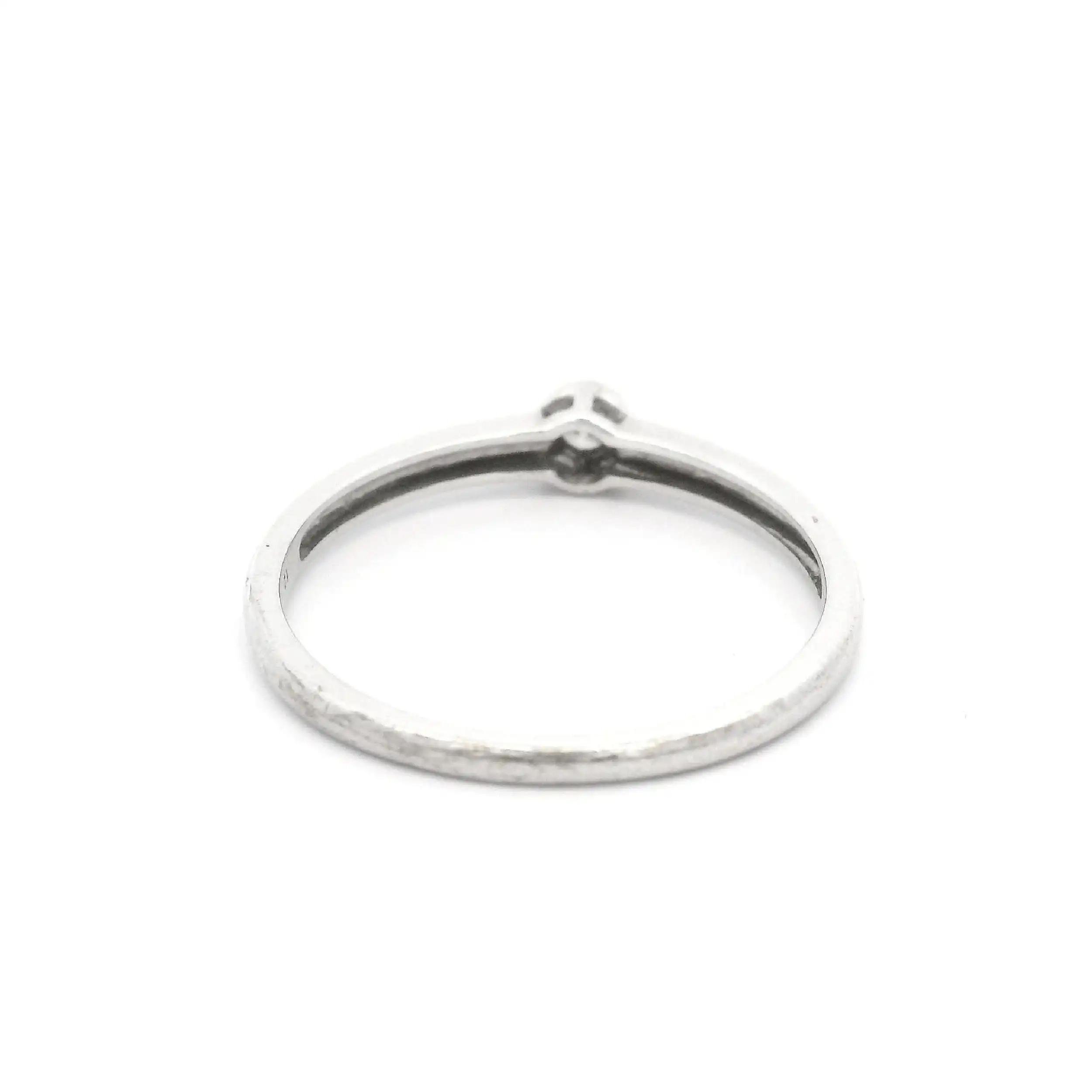 Solitärring Weißgold mit Brillant