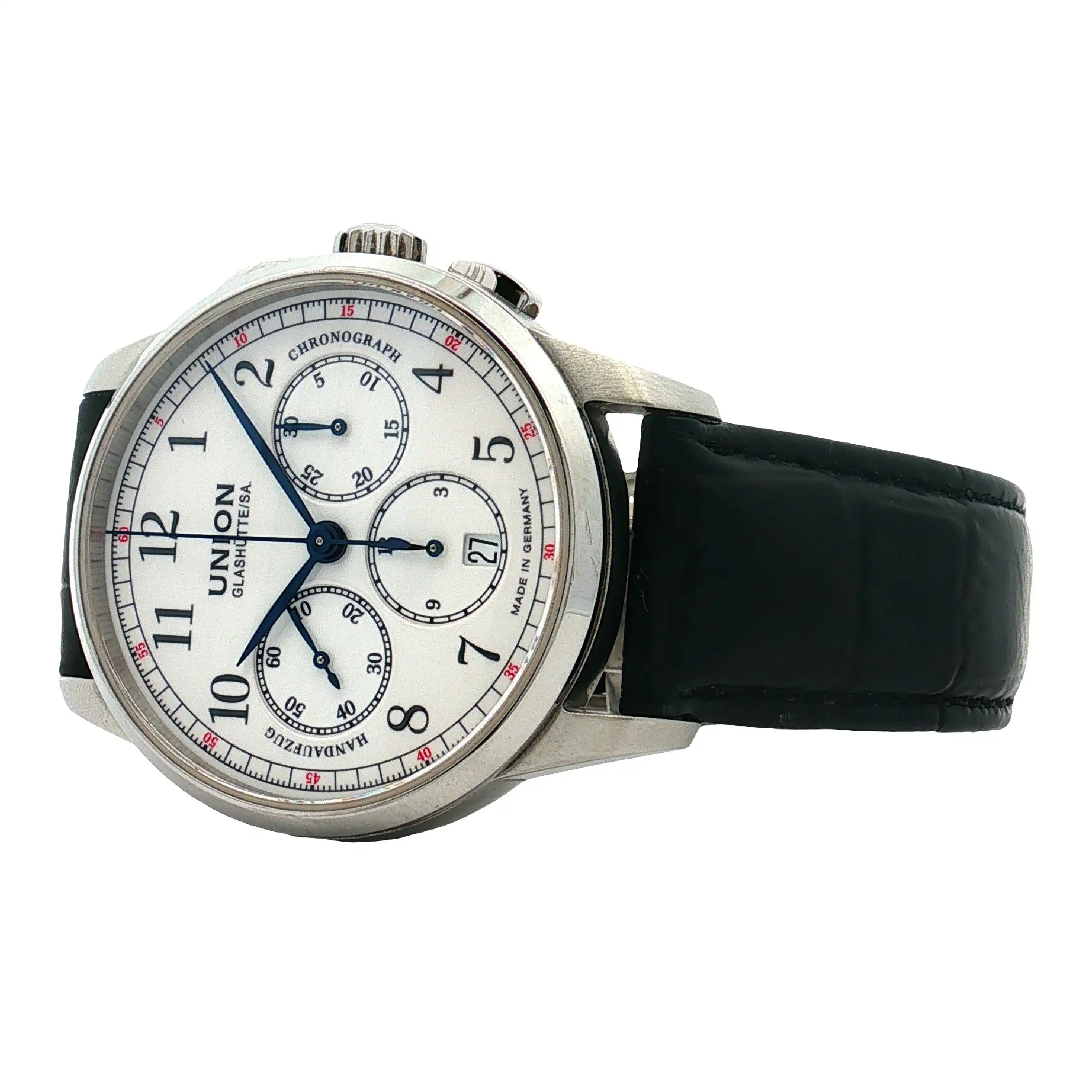 Herrenuhr Union Glashütte Chronograph Johannes Dürstein Edition